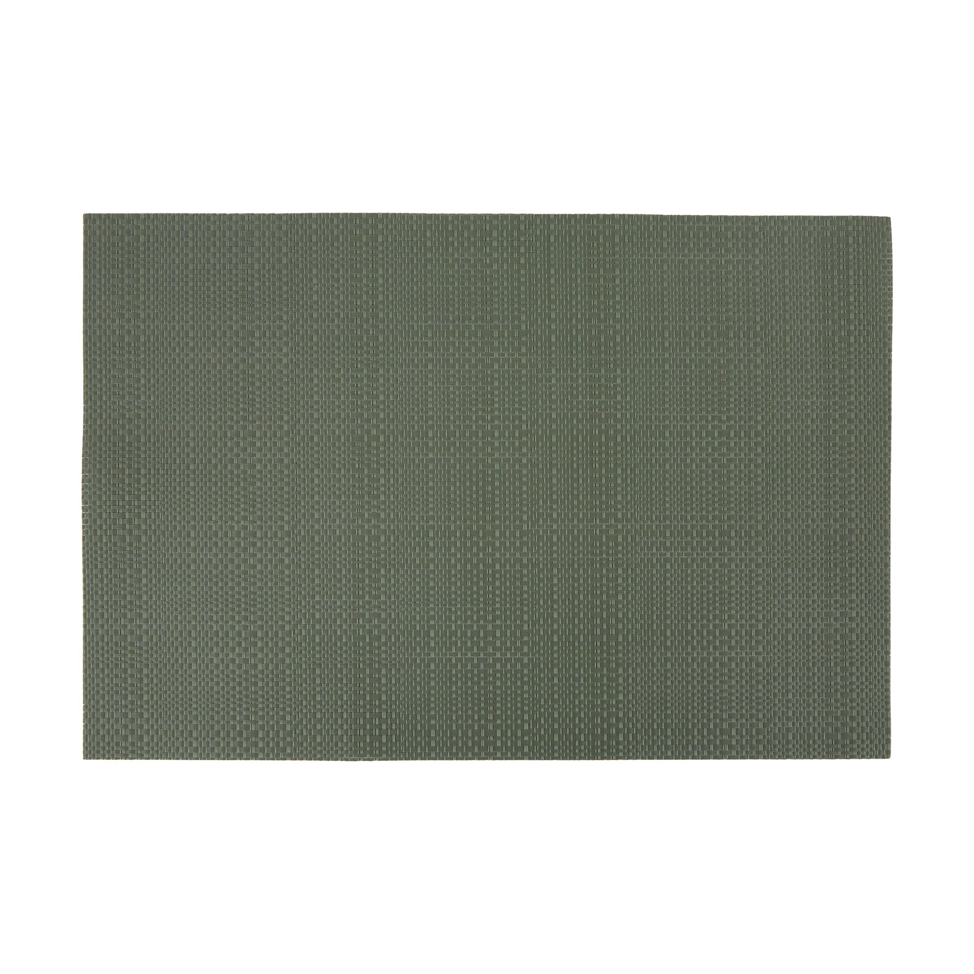 1 Green Weave Placemat, 1 of 3