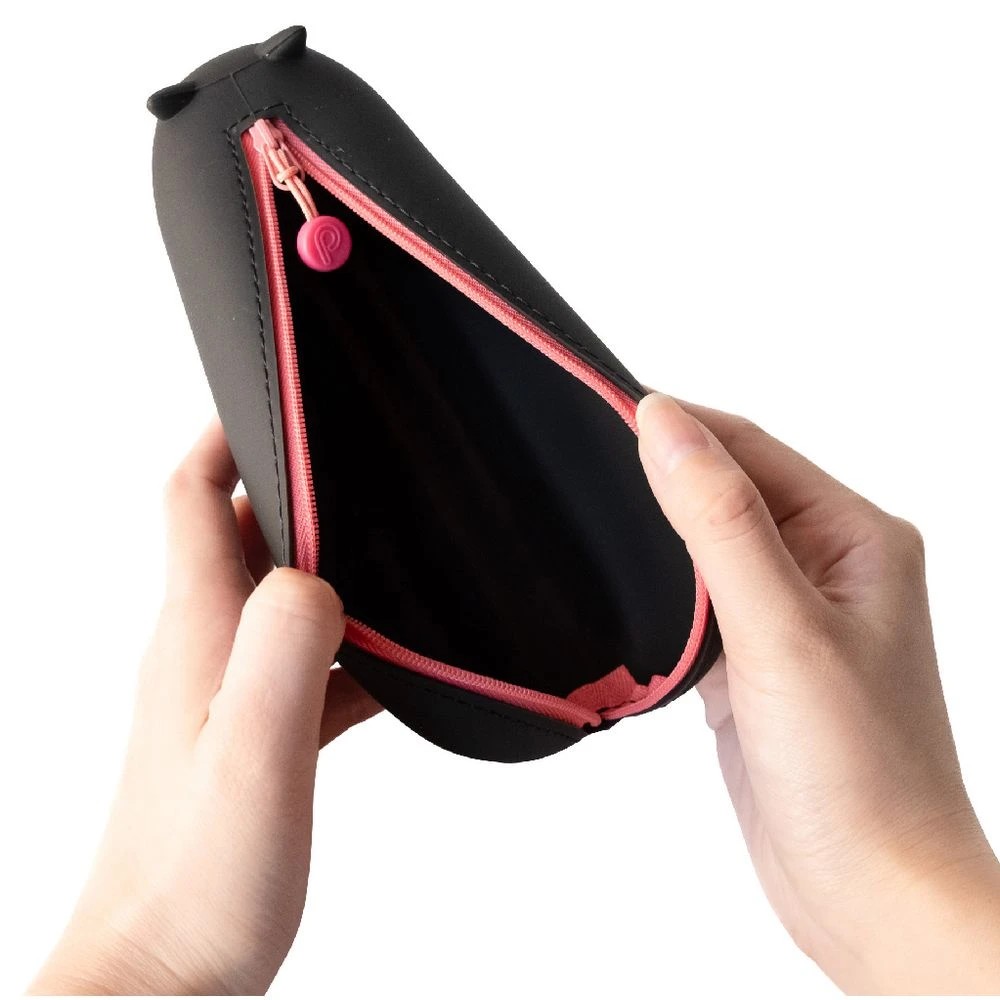 9 PuniLabo Lying Down Pencil Case Black Cat, 9 of 10