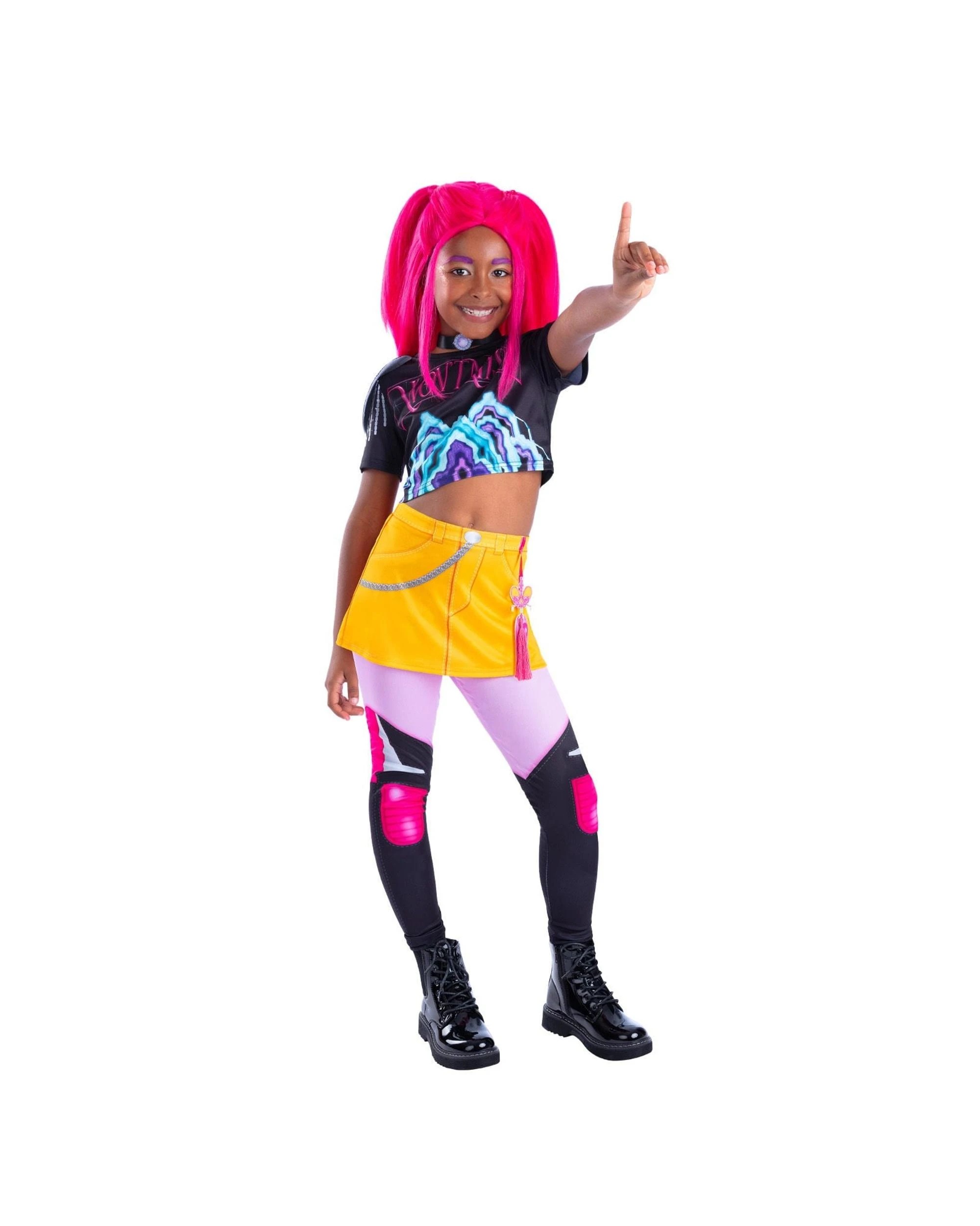 2 K-Pop Demon Hunters Mira Child Costume Size XS 6 Years, 2 of 8
