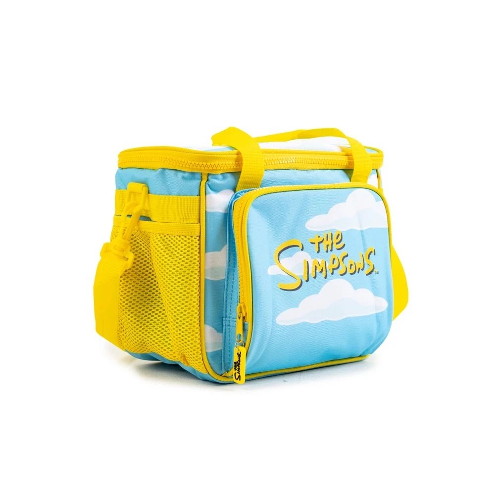 2 The Simpsons - Clouds Cooler Lunch Bag - Blue,Yellow, 2 of 4
