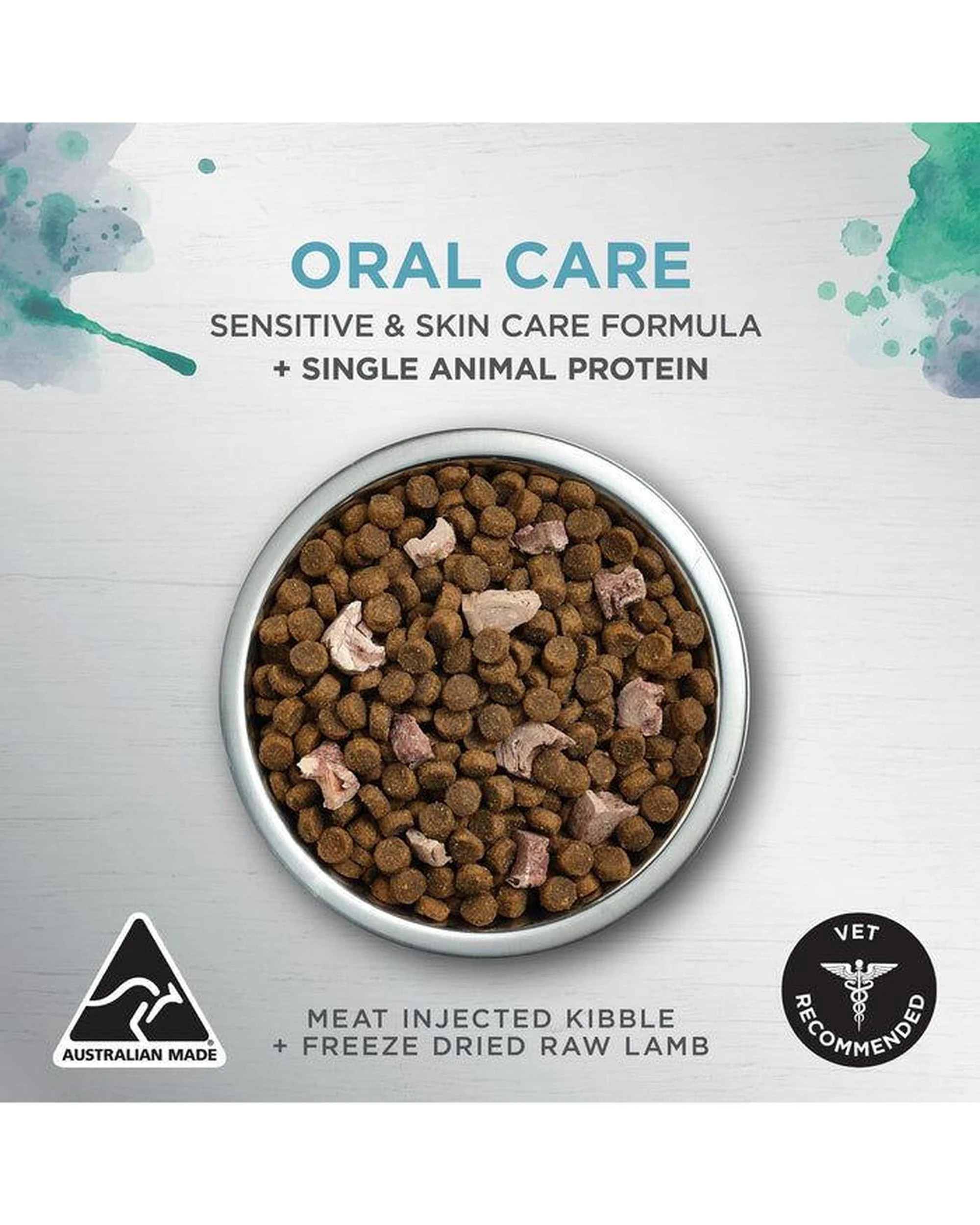 2 Ivory Coat Adult Raw Health Oral Care Cat Food Chicken + Raw Lamb 2kg, 2 of 6