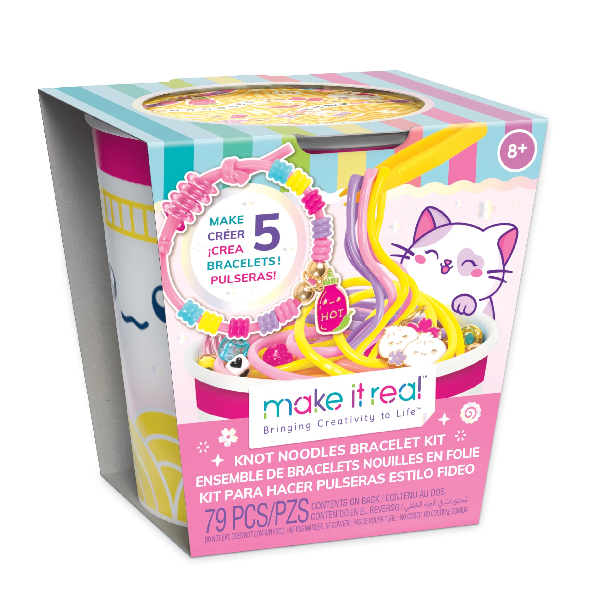 2 Make It Real Knot Noodles Bracelet Kit - Multi, 2 of 7