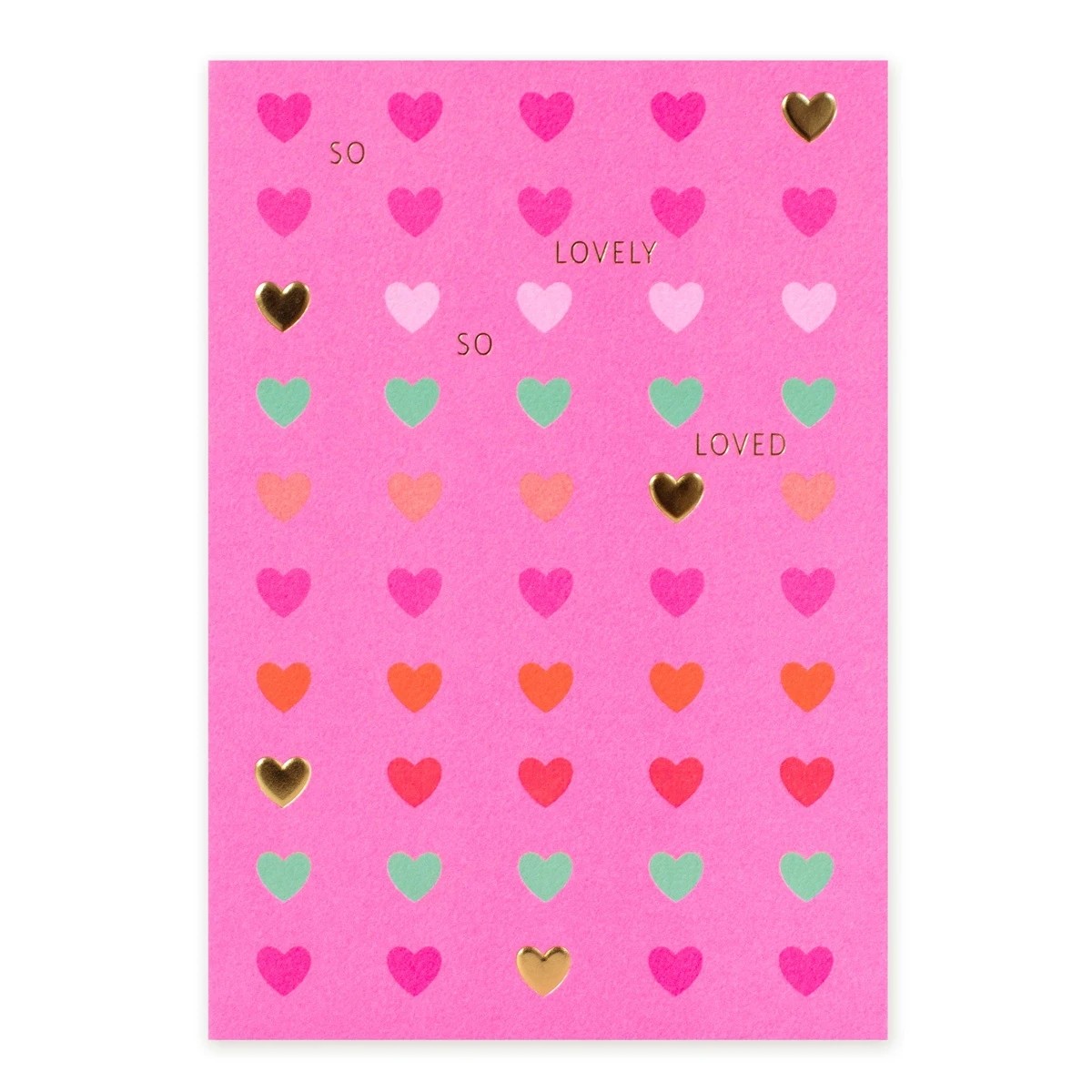 2 Hallmark Card - Neon Hearts, 2 of 3