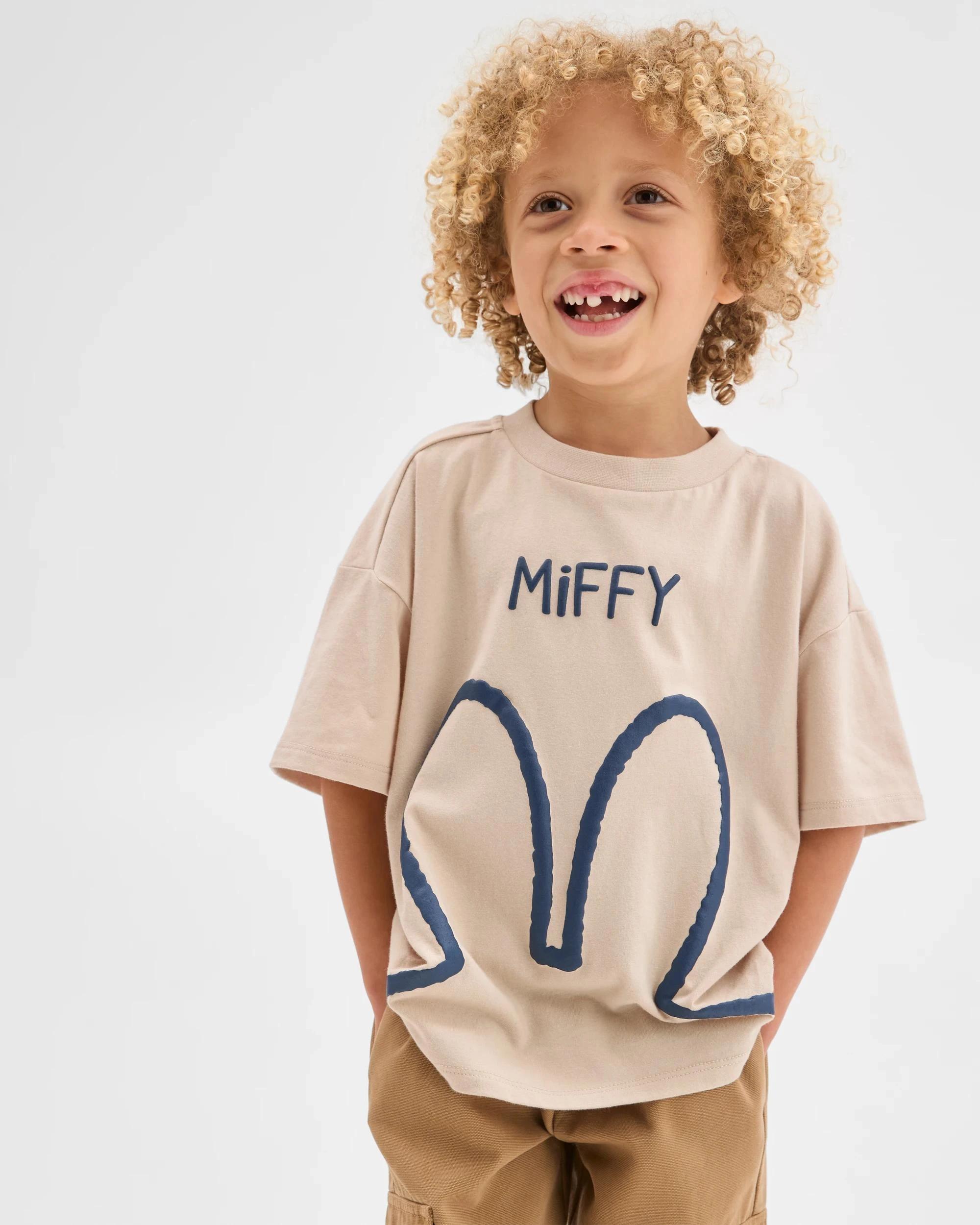 1 Target Miffy Australian Cotton Short Sleeve T-Shirt NEUTRAL, 1 of 7