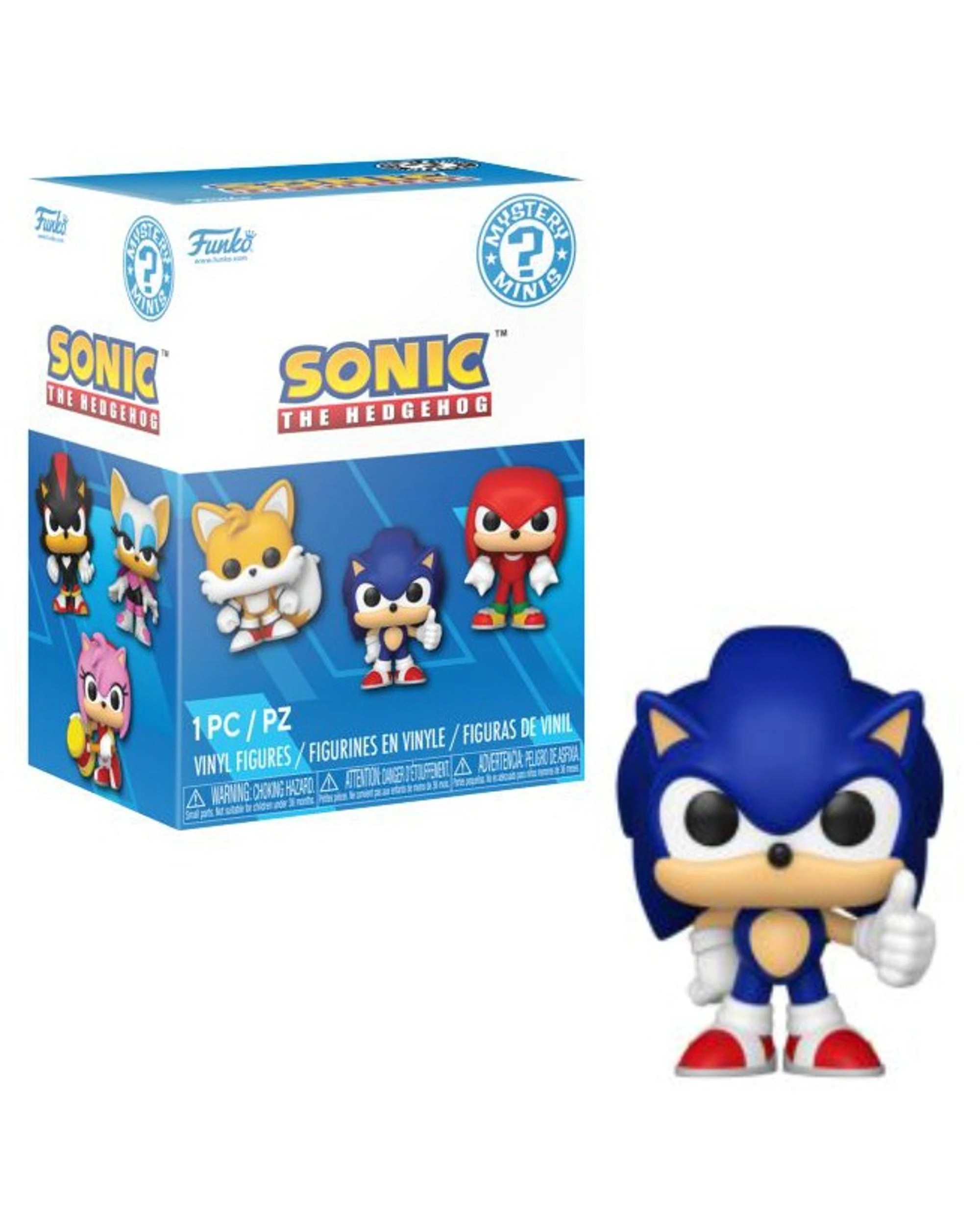 Sonic The Hedgehog Funko Mystery Mini Vinyl Blind Box - Kmart