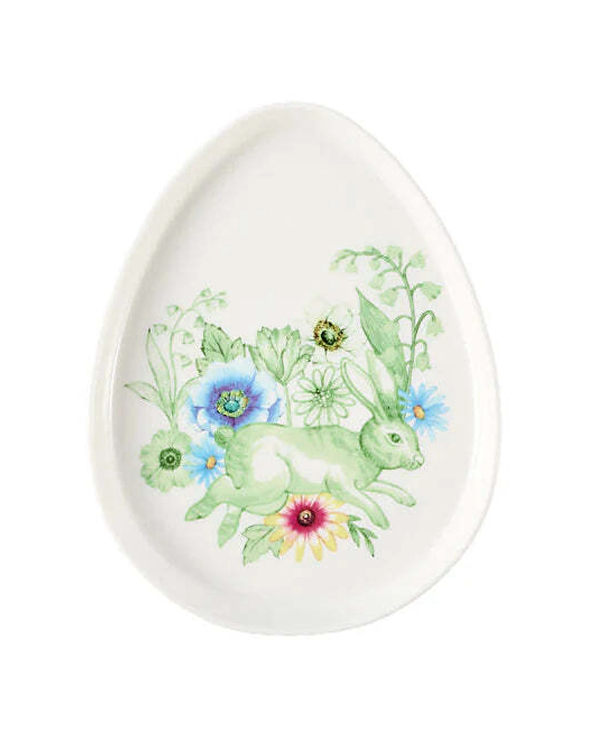 1 Maxwell & Williams Clover & Cottontail Porcelain Egg Dish - White, 1 of 3
