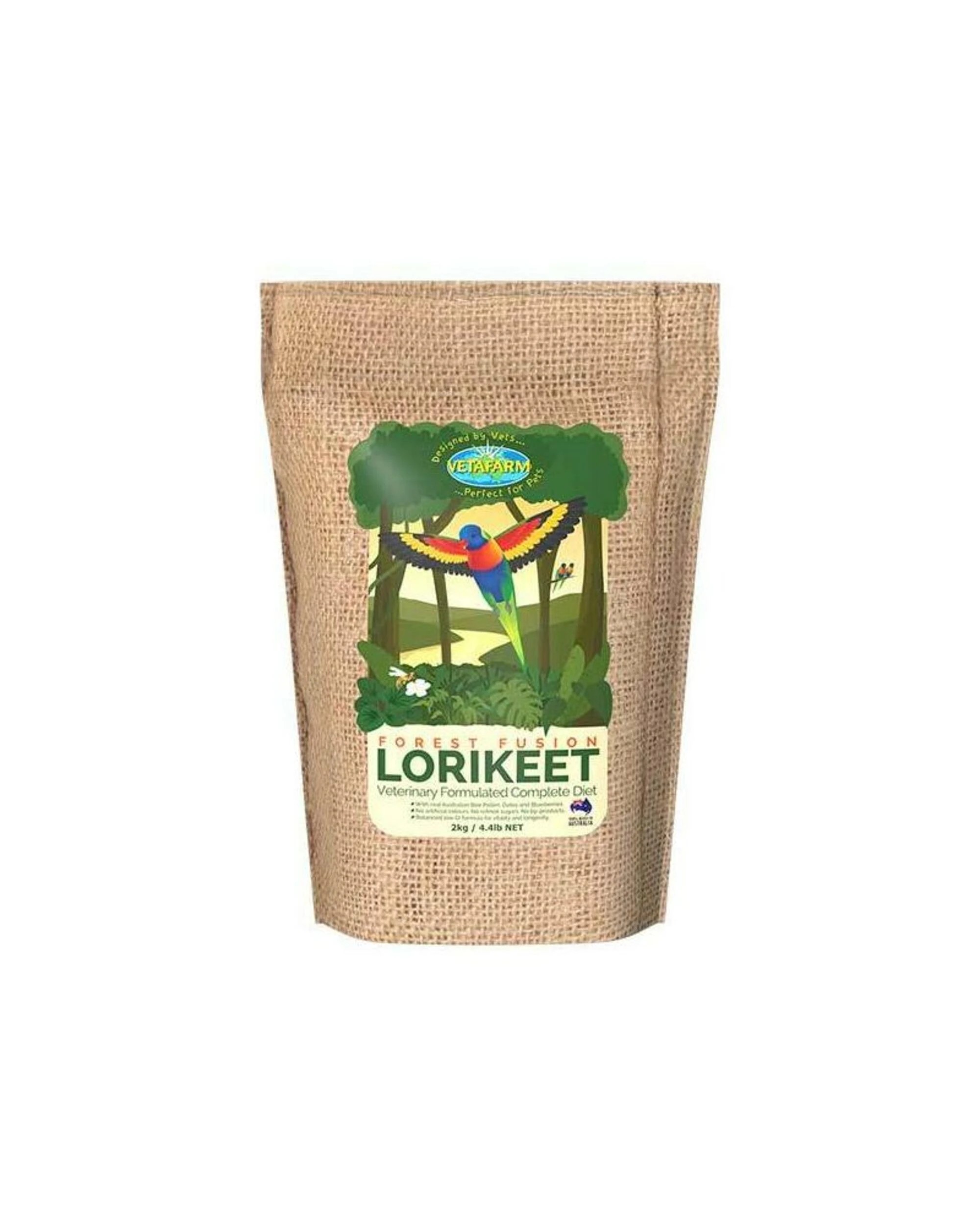 1 Vetafarm Forest Fusion Lorikeet 2kg, 1 of 1