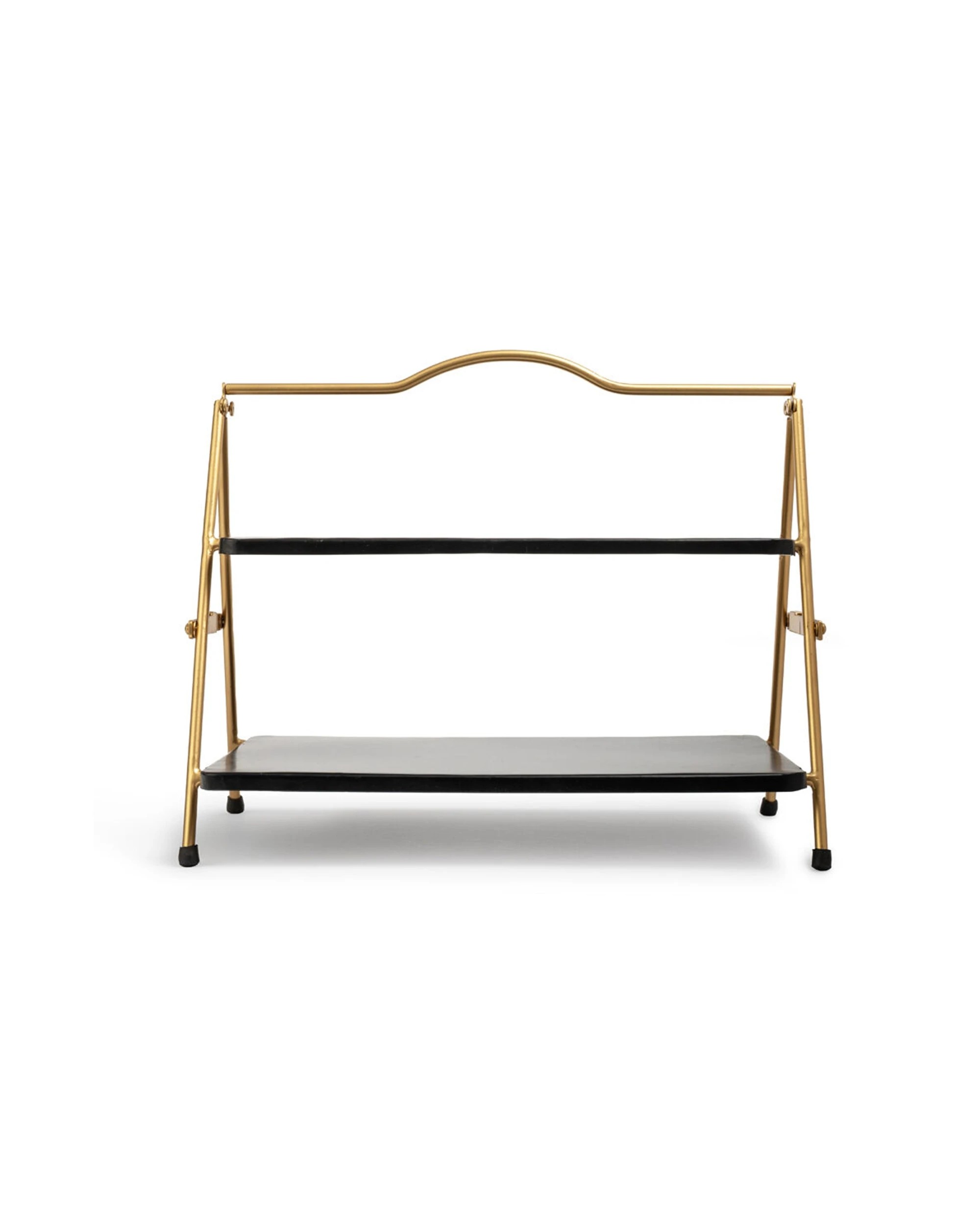 4 Artesa 2 Tier Metal Serving Tray Stand Charcuterie Pastries - Multi, 4 of 4