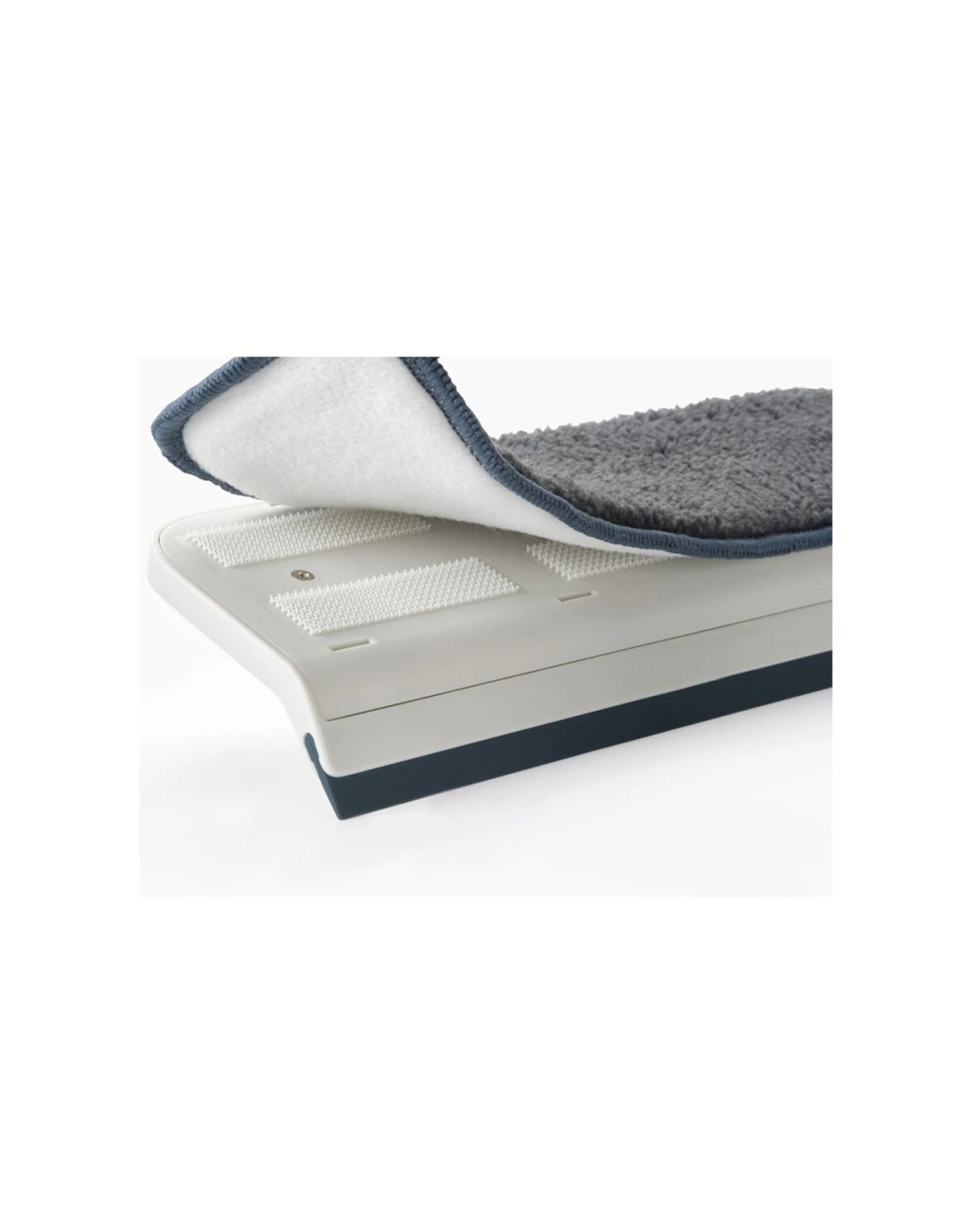 6 Joseph Joseph 2PK CleanTech 2-in-1 Glass Cleaning Squeegee Microfibre Cloth Stone - Natural, 6 of 7