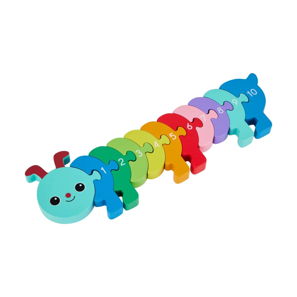 3 Wooden Counting Rainbow Animal - Assorted, 3 of 8