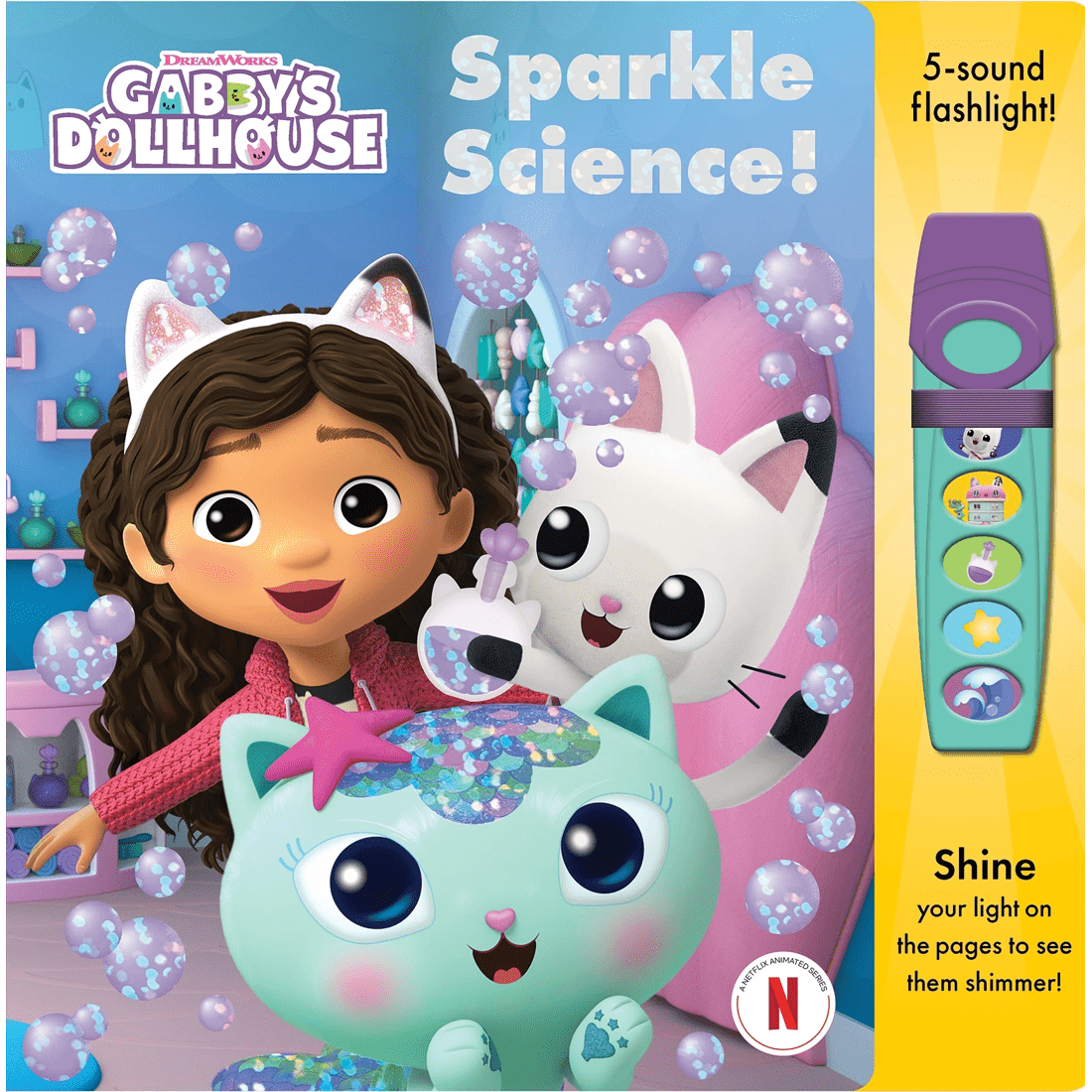 1 Gabby's Dollhouse Sparkle Science! - Book, 1 of 6