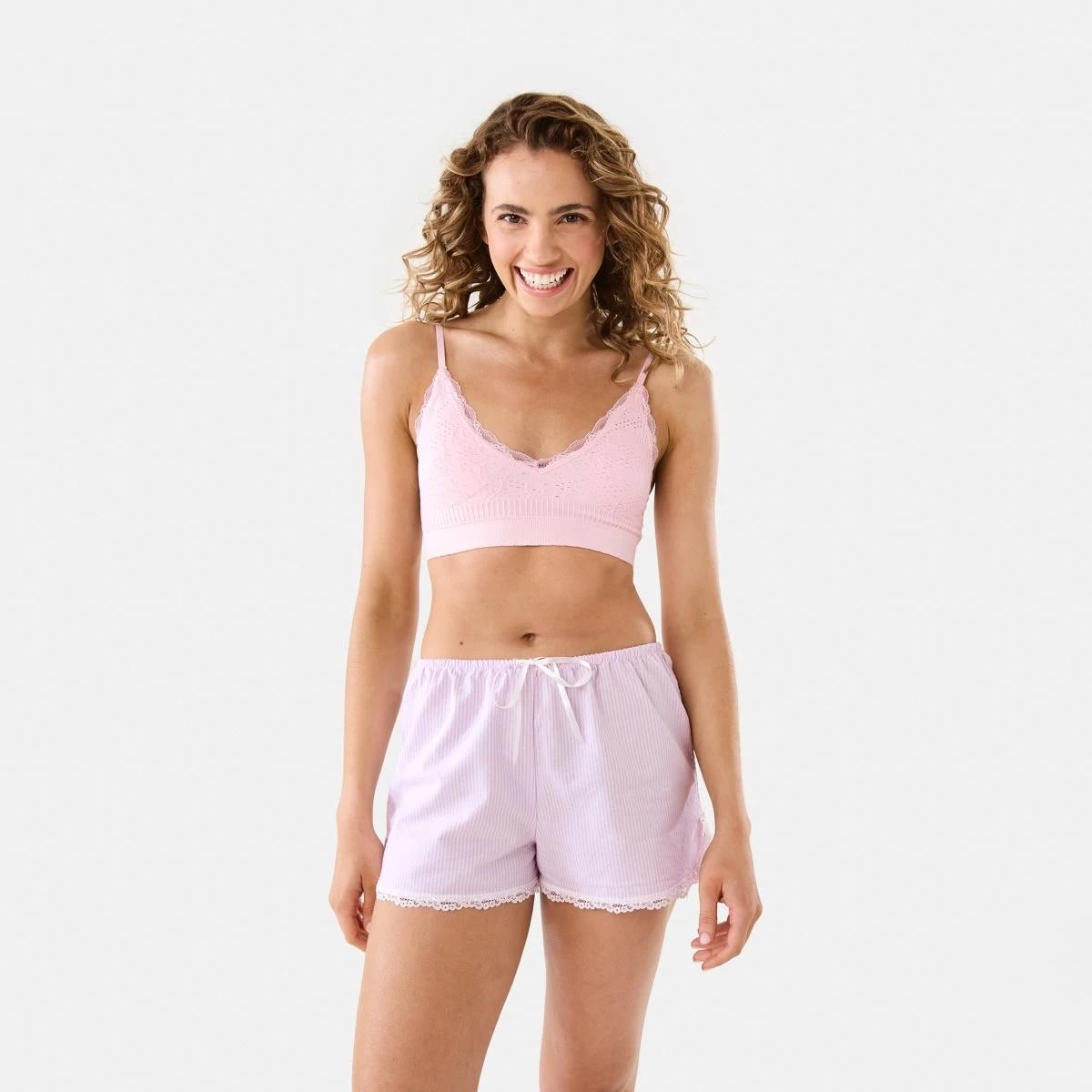 8 Wirefree Seamfree Floral Bralette BALLERINA, 8 of 8