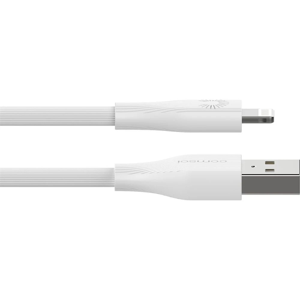 3 Comsol Lightning to USB-A MFi Cable 1m White, 3 of 6