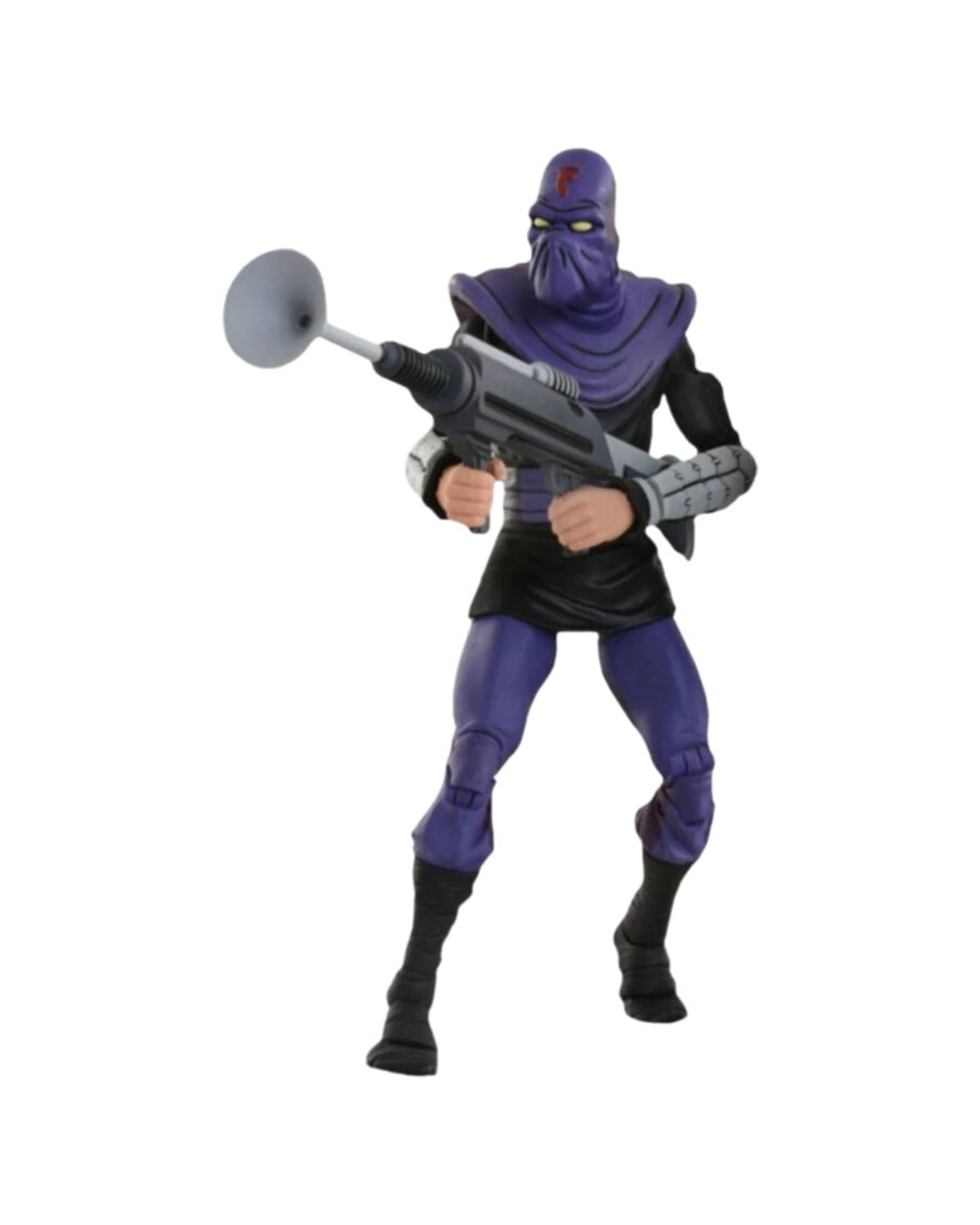 1 Teenage Mutant Ninja Turtles Foot Soldier Deluxe 7in Action Figure 1987 Series, 1 of 5