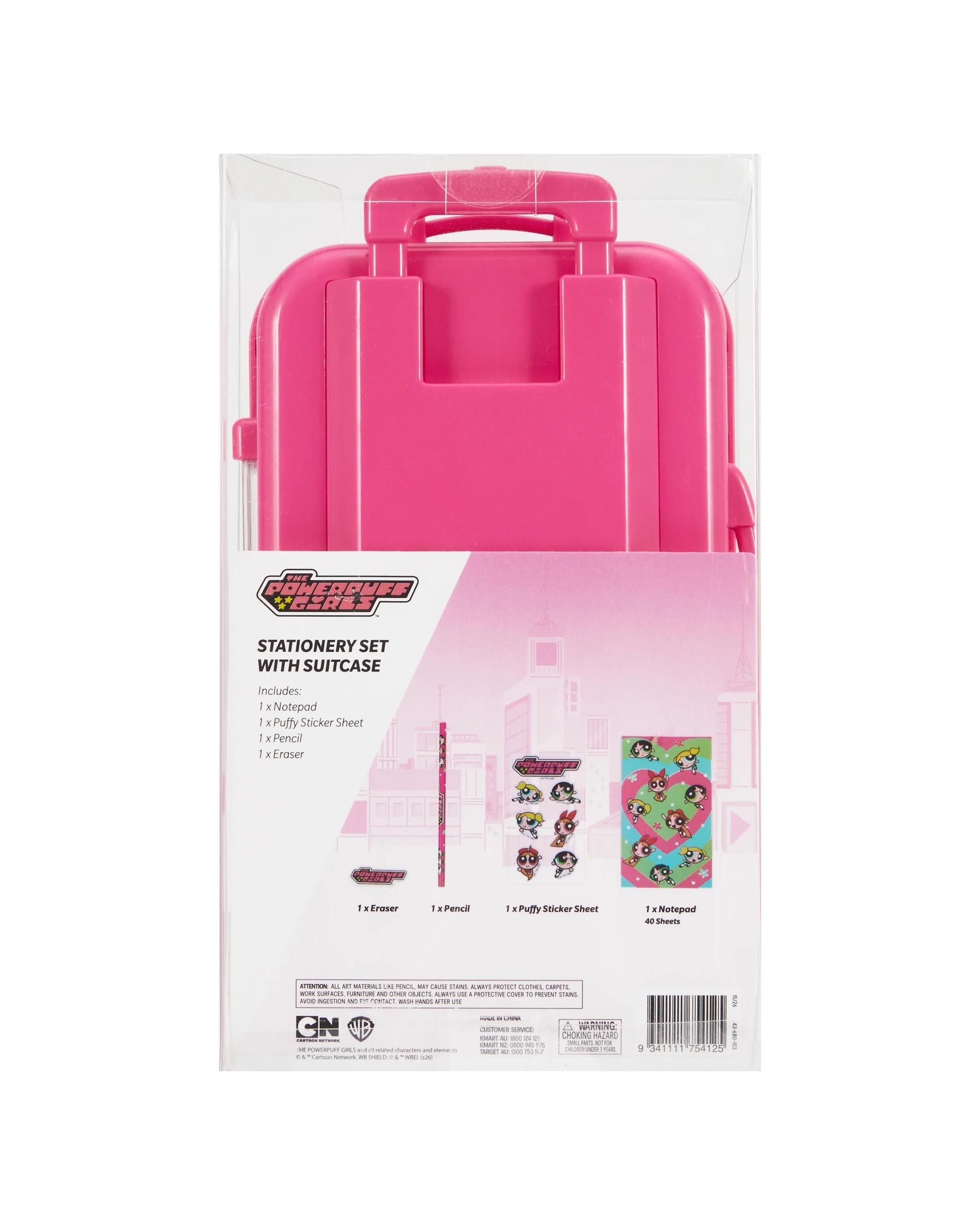 7 The Powerpuff Girls Stationery Set with Suitcase, 7 of 7
