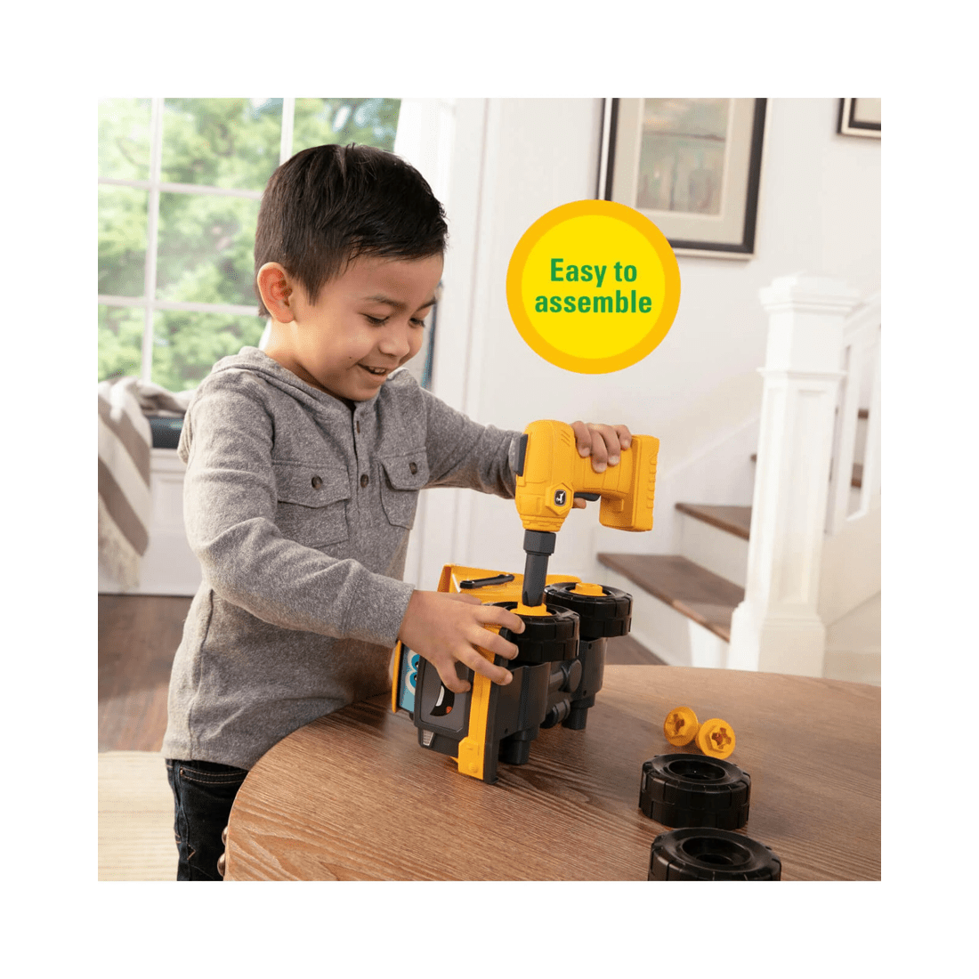 5 TOMY John Deere Kids Build-A-Buddy Yellow Dump Truck - Yellow, 5 of 8