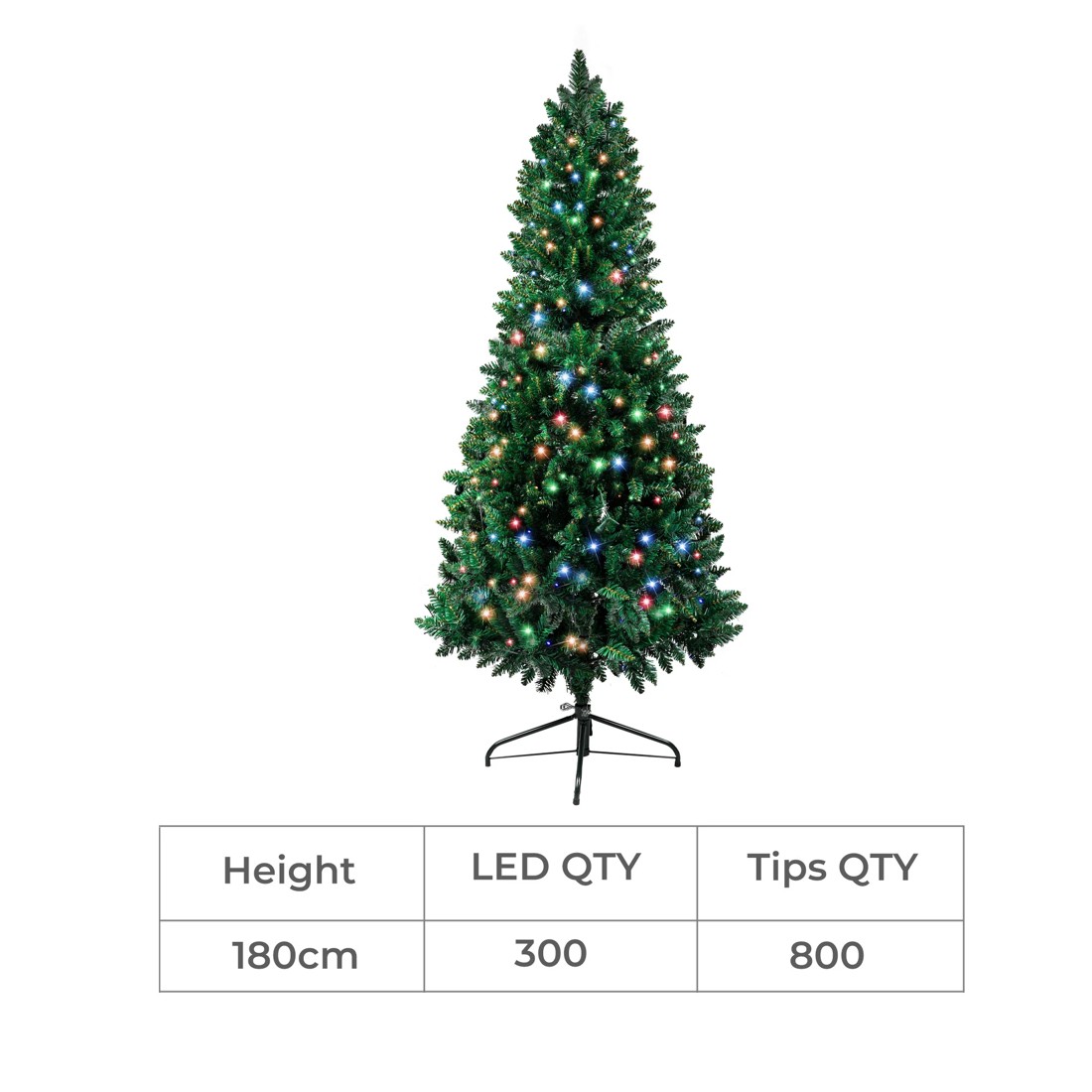 3 Santaco Slim Led Christmas Trees 1.8m, 3 of 4