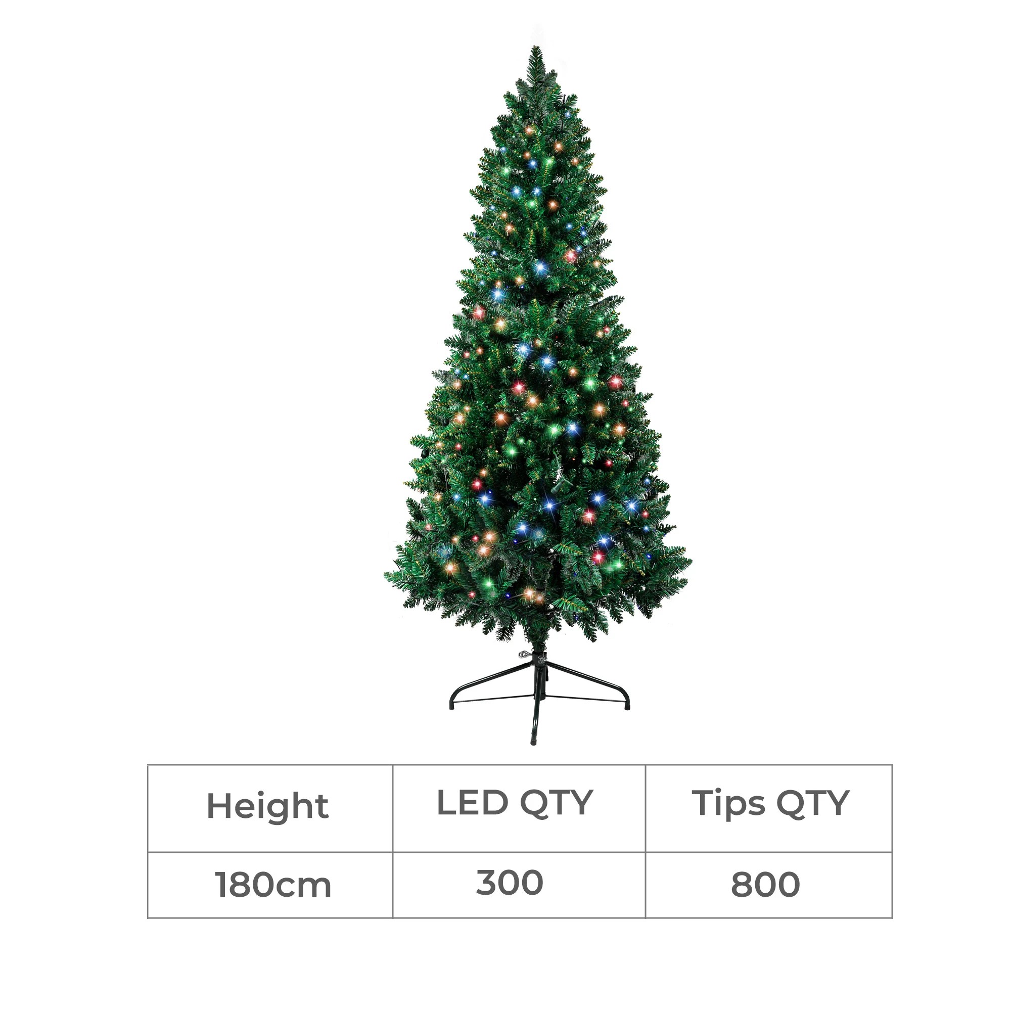 3 Santaco Slim Led Christmas Trees 1.8m, 3 of 4