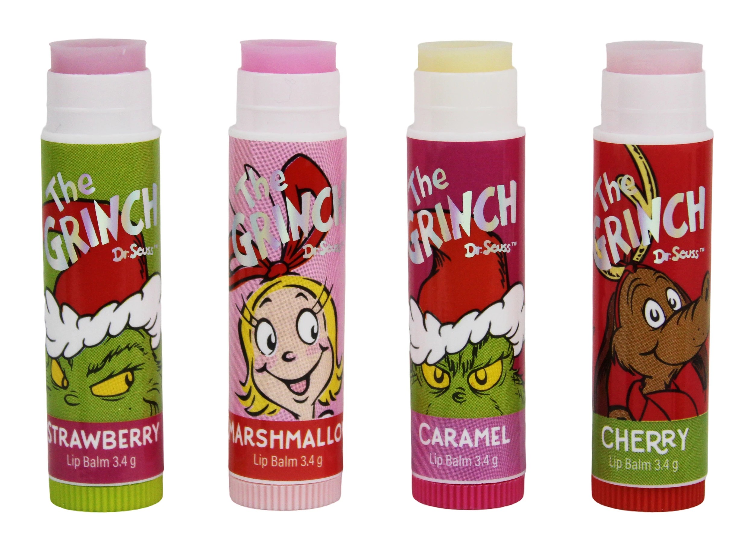 3 Dr. Seuss' The Grinch 4 Pack Lip Balm Set, 3 of 4