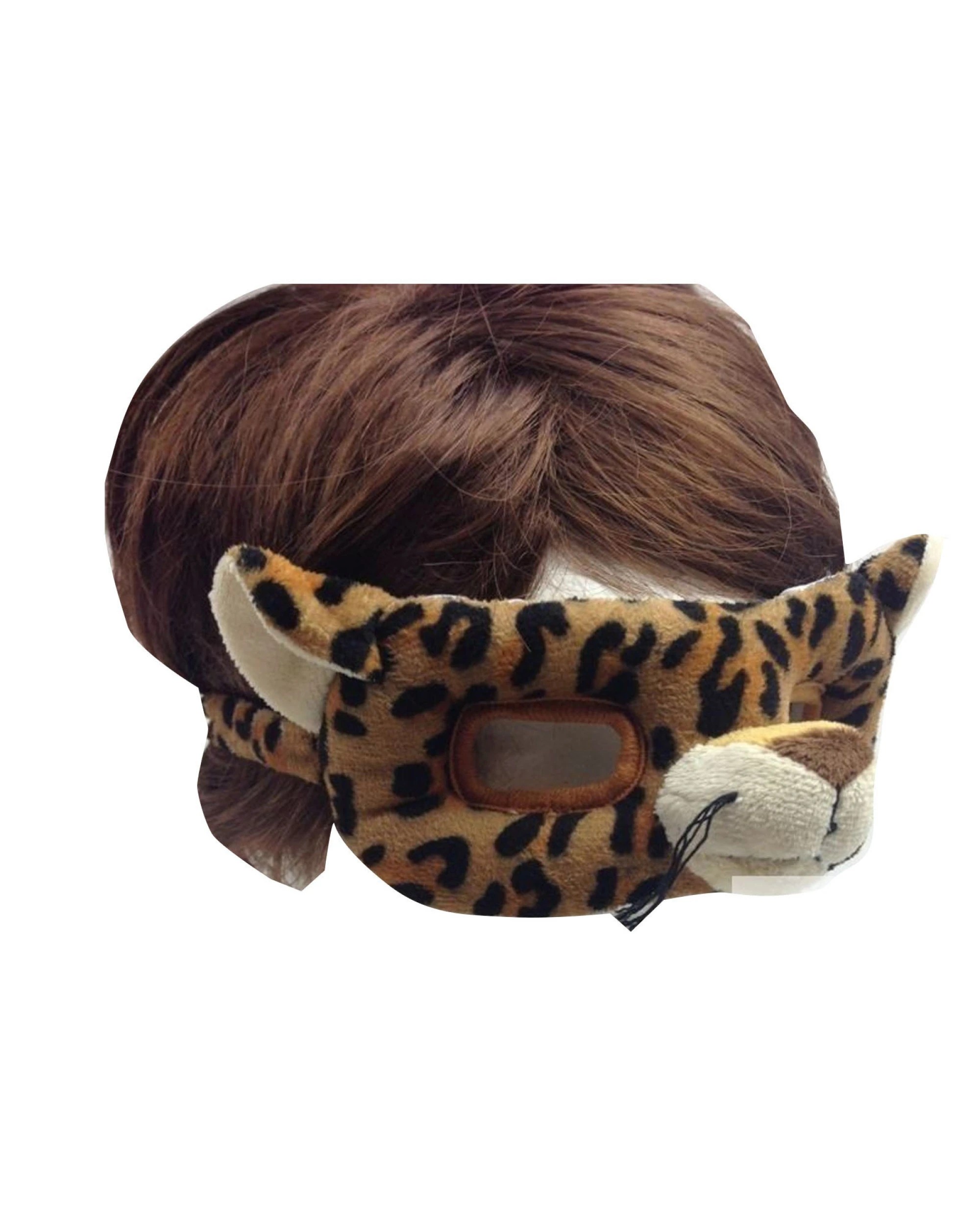 3 BR Costumes ANIMAL EYE MASK Party Costume Halloween Accessory - Leopard, 3 of 3