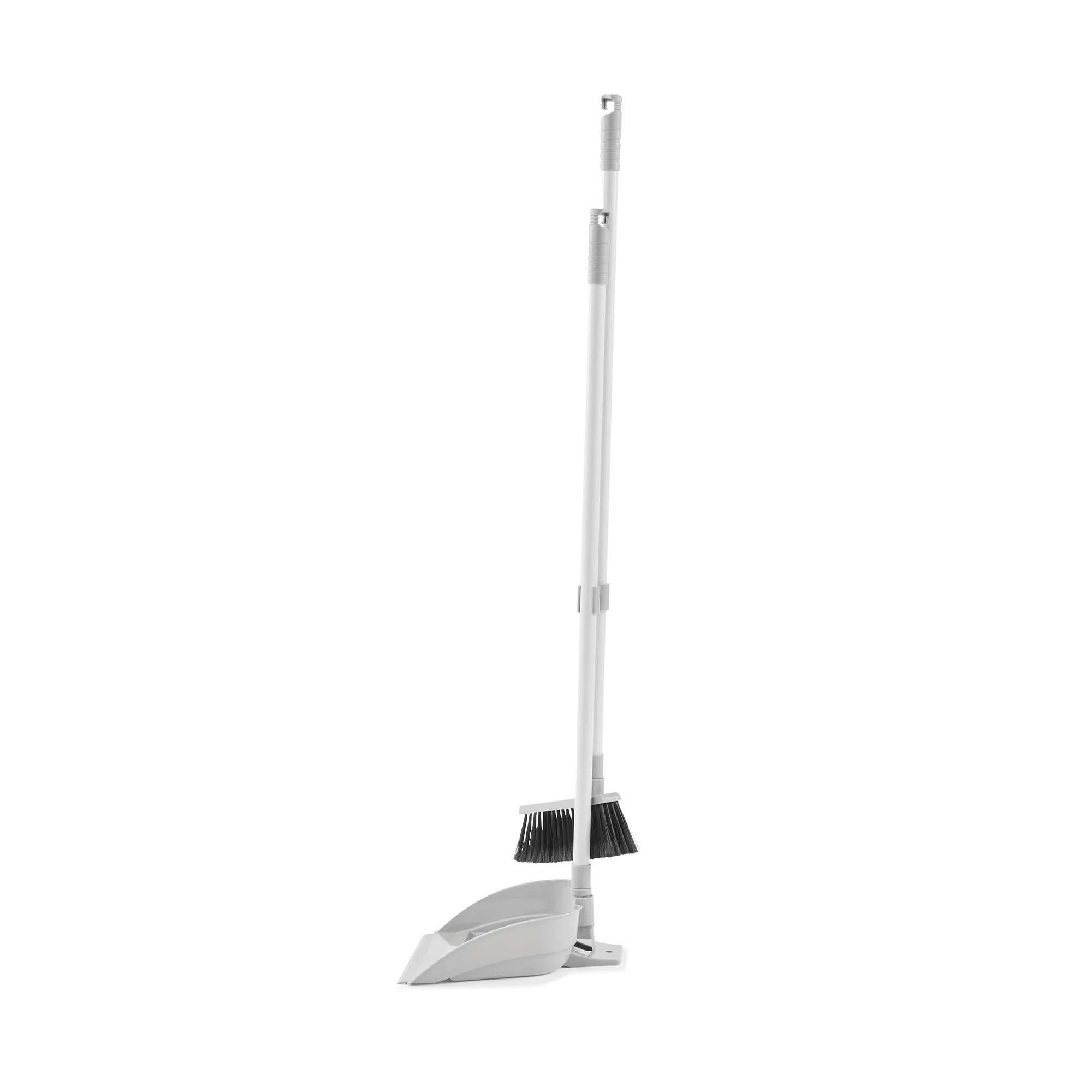 3 Long Handled Pan and Broom - Grey, 3 of 10