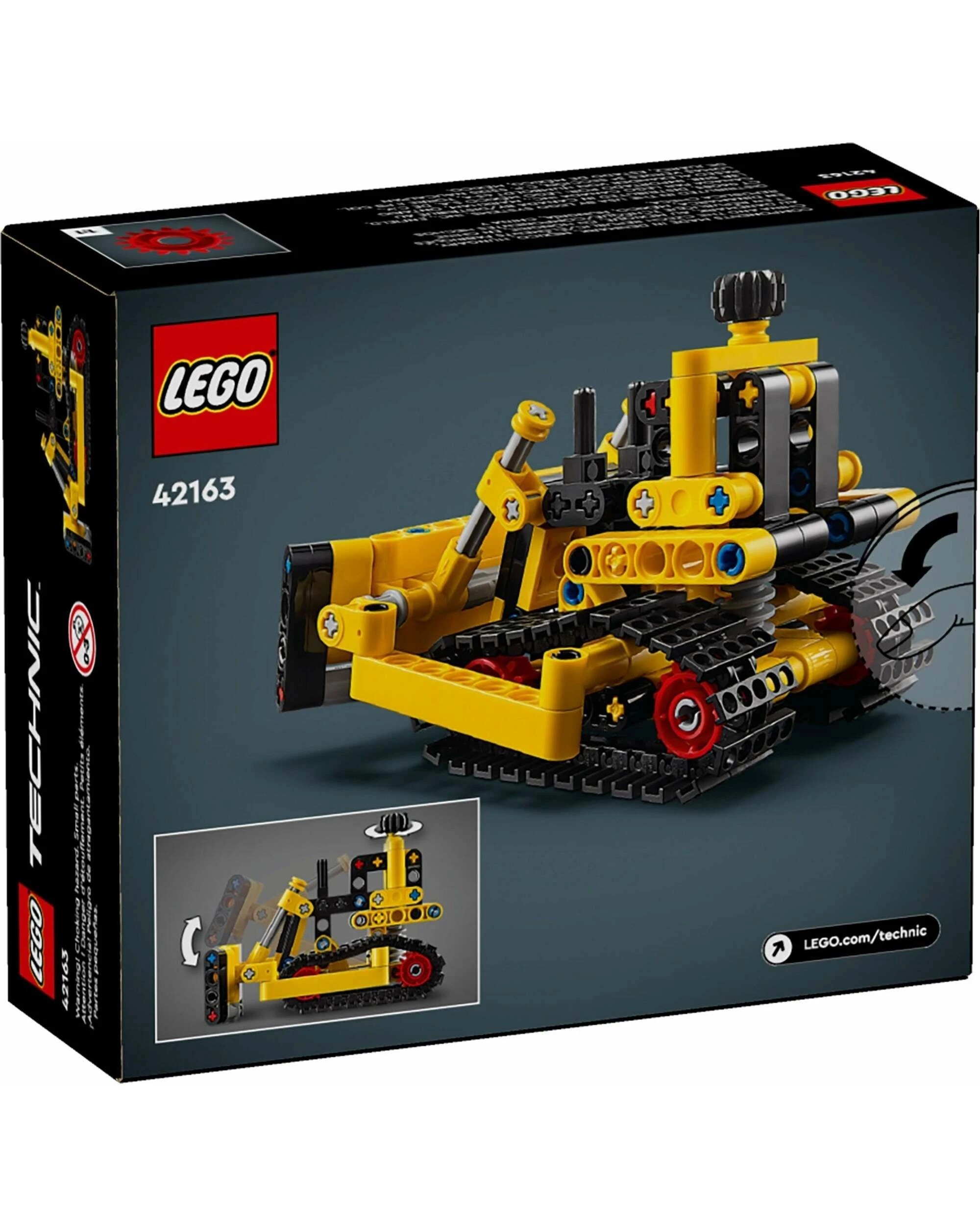 4 LEGO Technic Series 42163 Heavy-Duty Bulldozer, 4 of 5