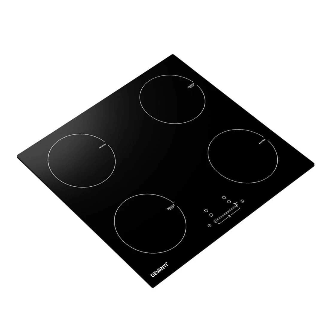 3 Devanti Induction Cooktop 60cm Electric Cooker - Black, 3 of 6