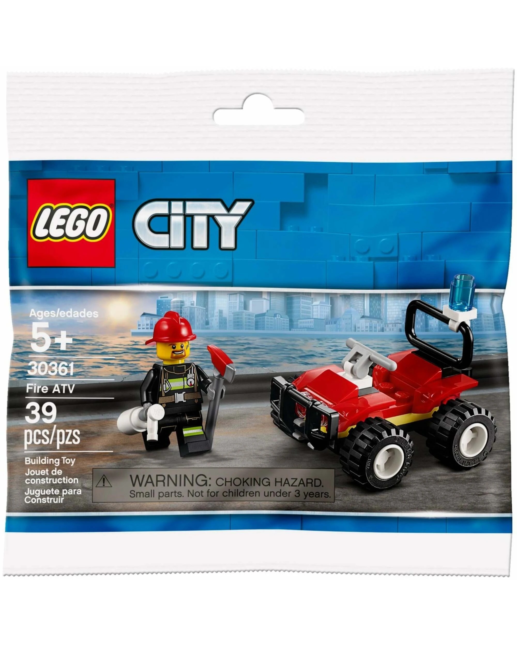3 LEGO 30361 City Fire ATV, 3 of 3