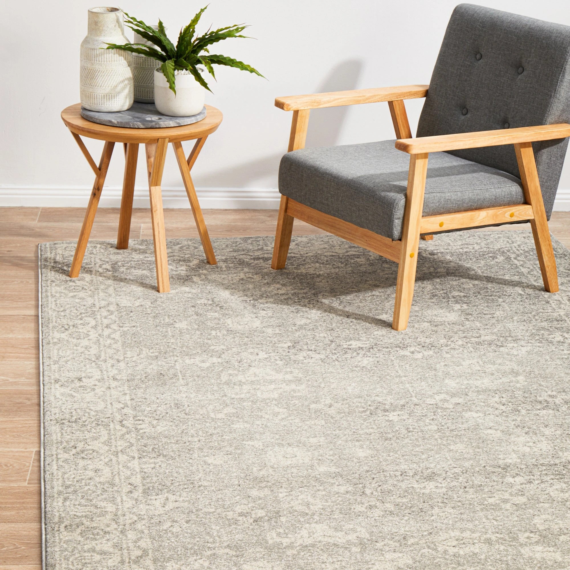 2 Common Ground Rugs Encore 252 330x240cm - Extra Large Floor Rug - Silver, 2 of 8