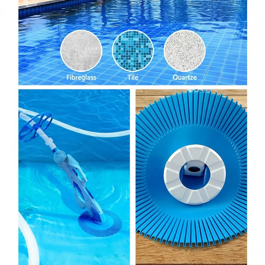5 Aqua Buddy Swimming Pool Cleaner Automatic Vacuum Suction 10M Hose - Multi, 5 of 6