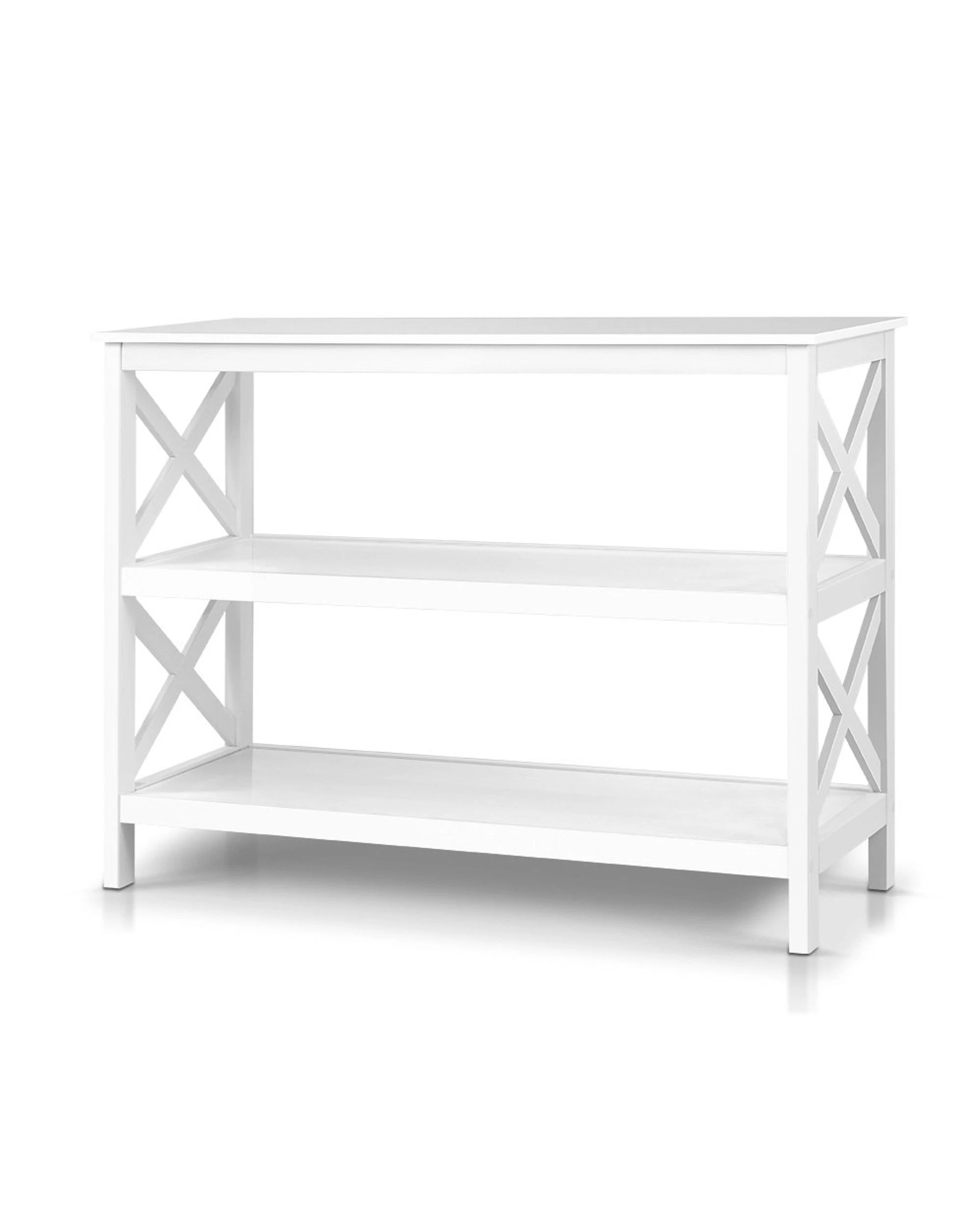 1 Artiss Console Table 3-tier
 - White, 1 of 3