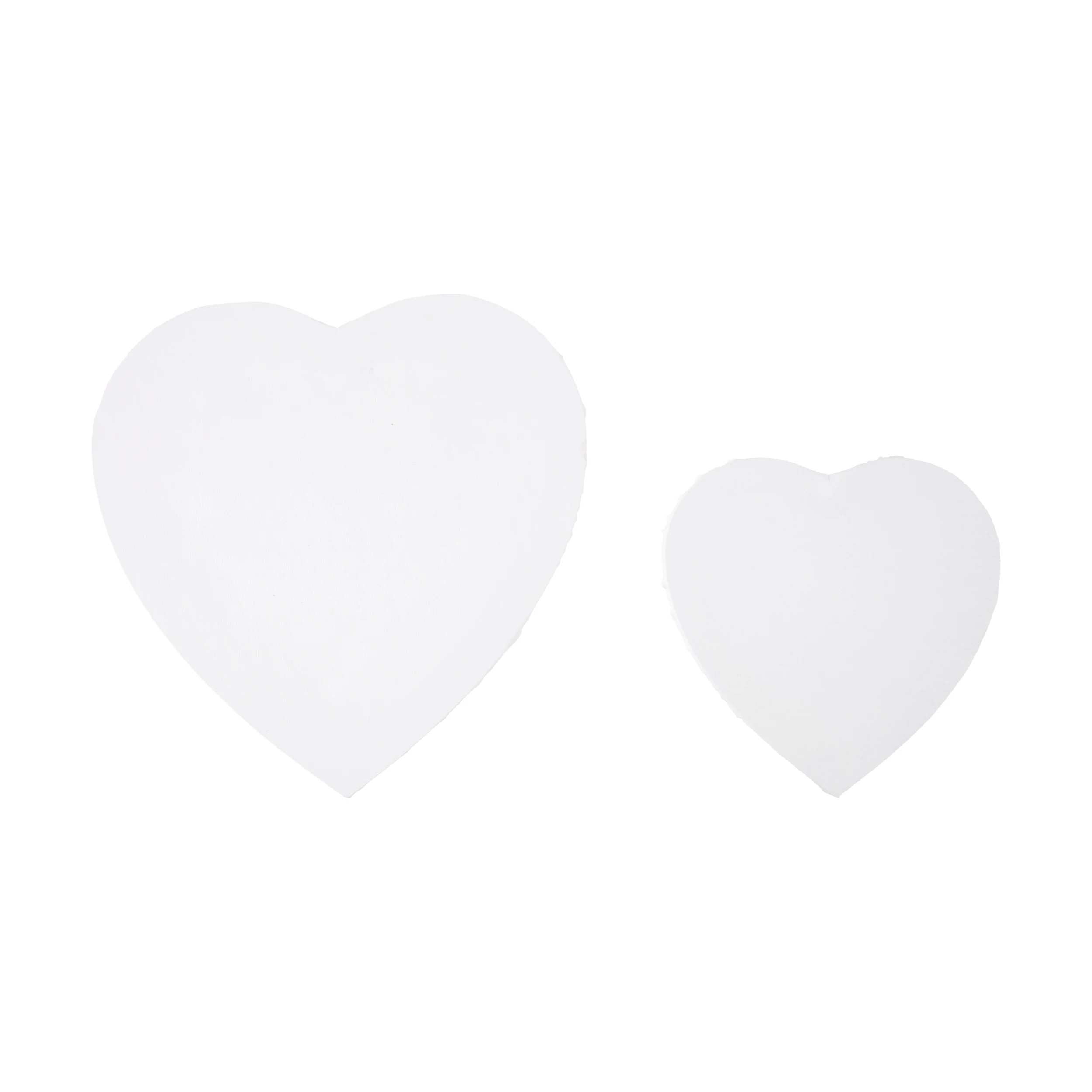 2 2 Pack Heart Canvas Set, 2 of 3