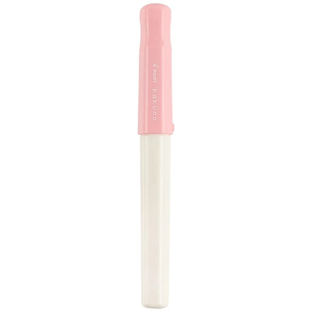 3 PILOT Kakuno BegreeN Fountain Pen Soft Pink White Barrel, 3 of 5