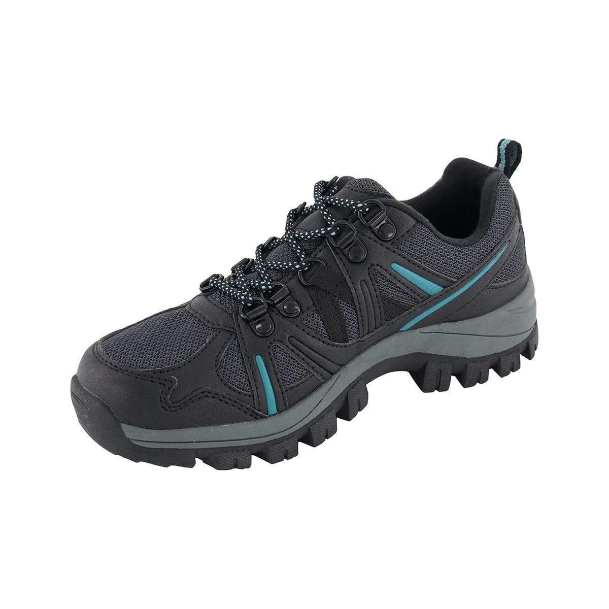 3 Active Womens Classic Hiker Shoes Charteal, 3 of 5