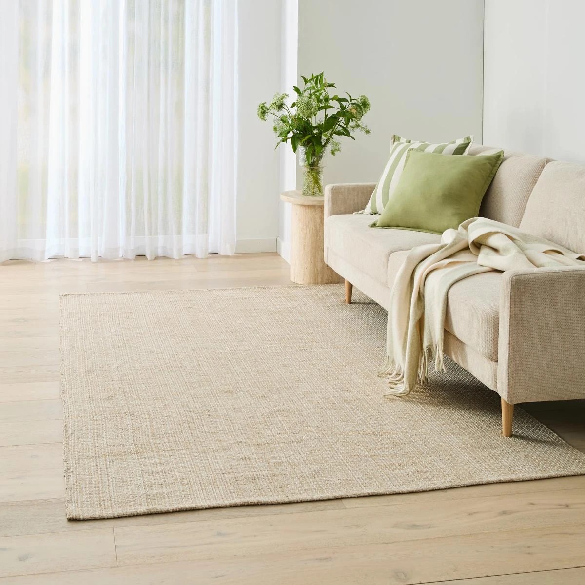 1 River Rug - Beige, Large - 235cm x 160cm, 1 of 6