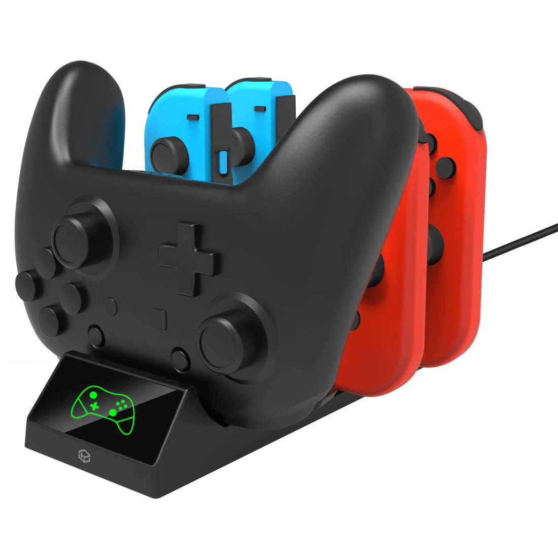 2 Powerwave Nintendo Switch Charging Station - Black, 2 of 3