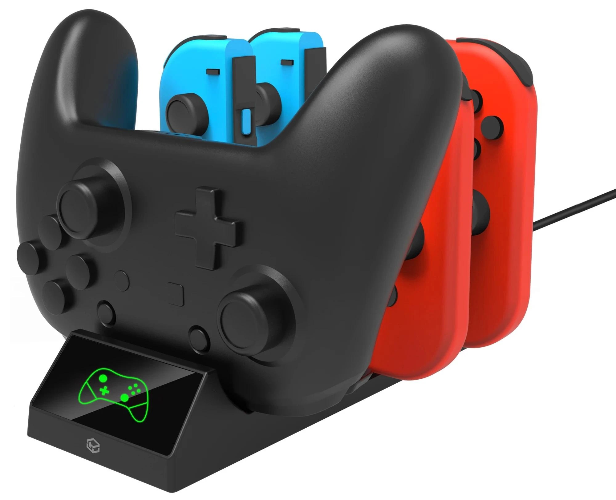 2 Powerwave Nintendo Switch Charging Station - Black, 2 of 3