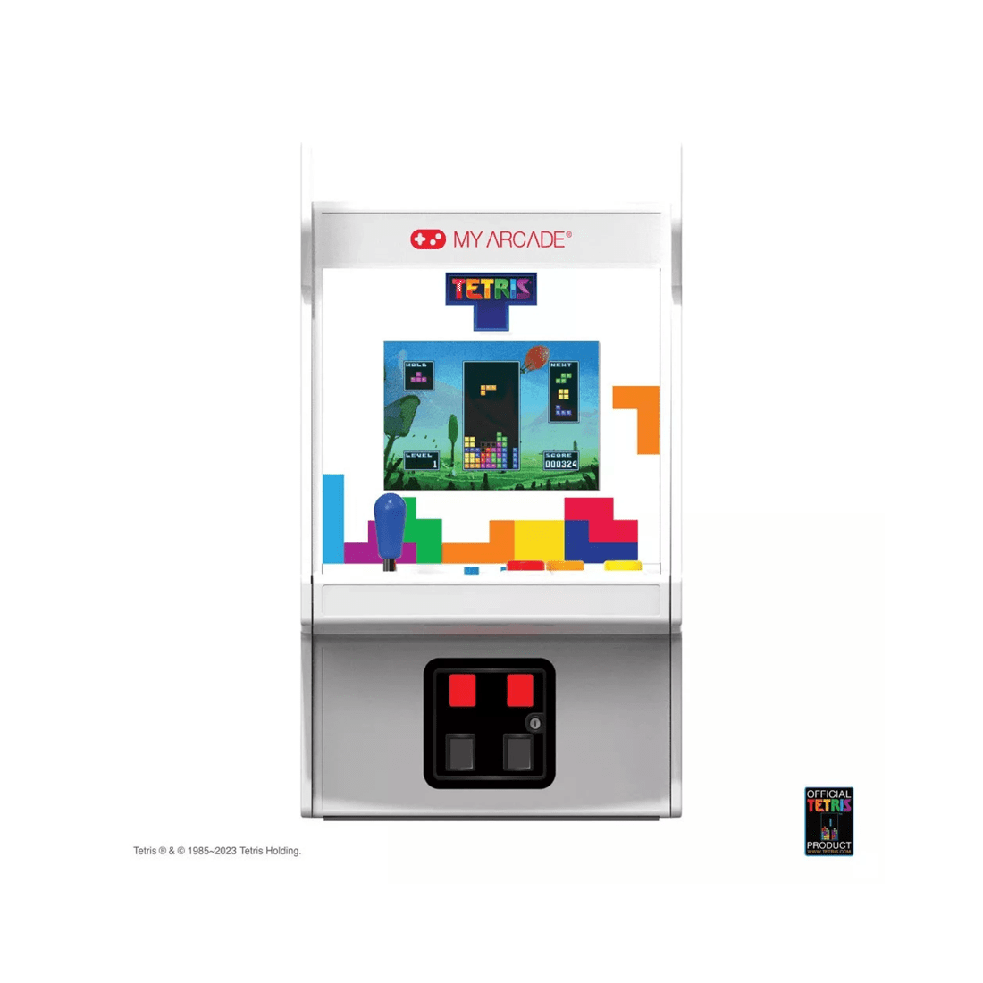 3 My Arcade MyArcade Tetris Retro Arcade 6.75 inch Micro Player, 3 of 7