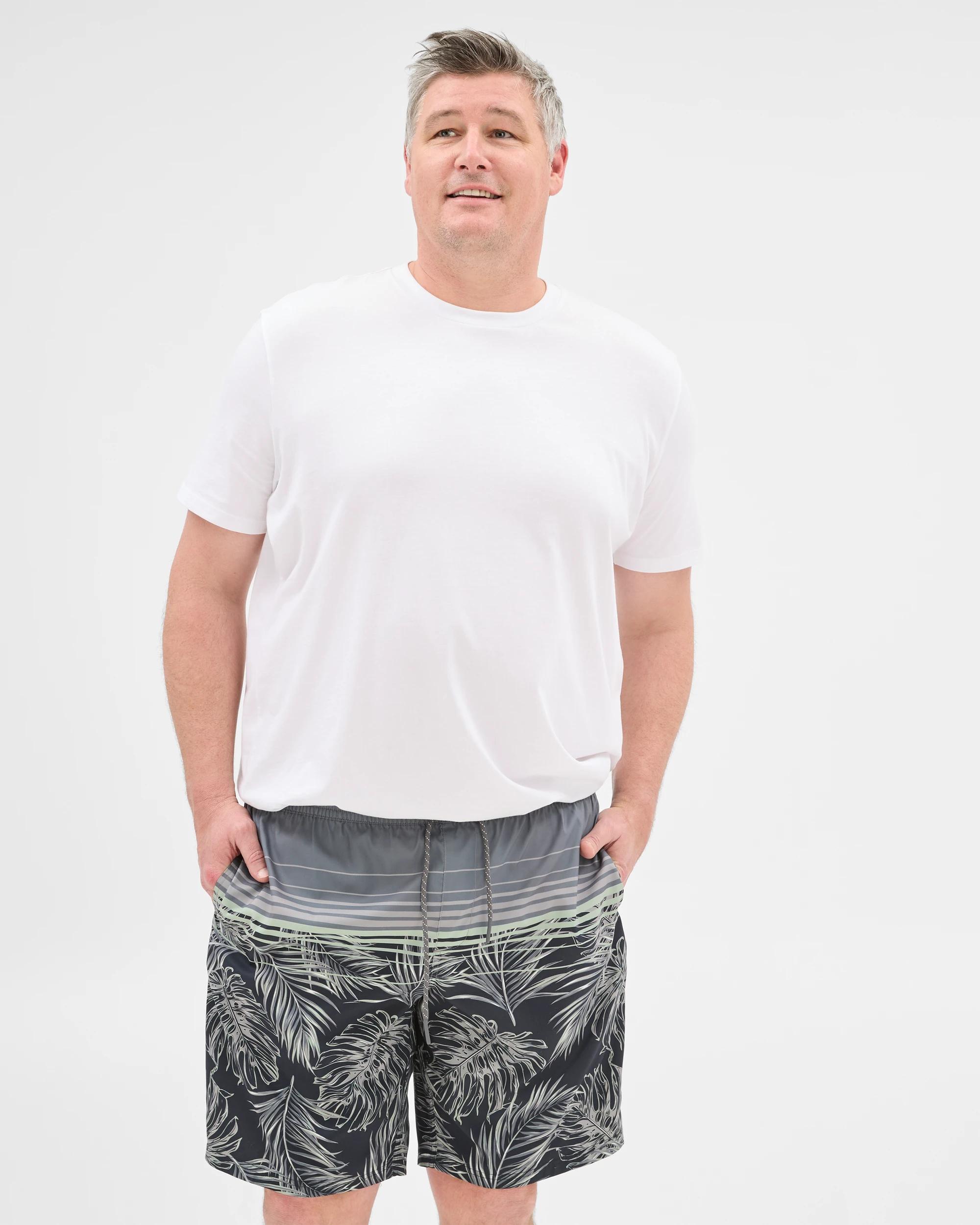 5 Target Plus Size Boardshorts CHARCOAL, 5 of 6