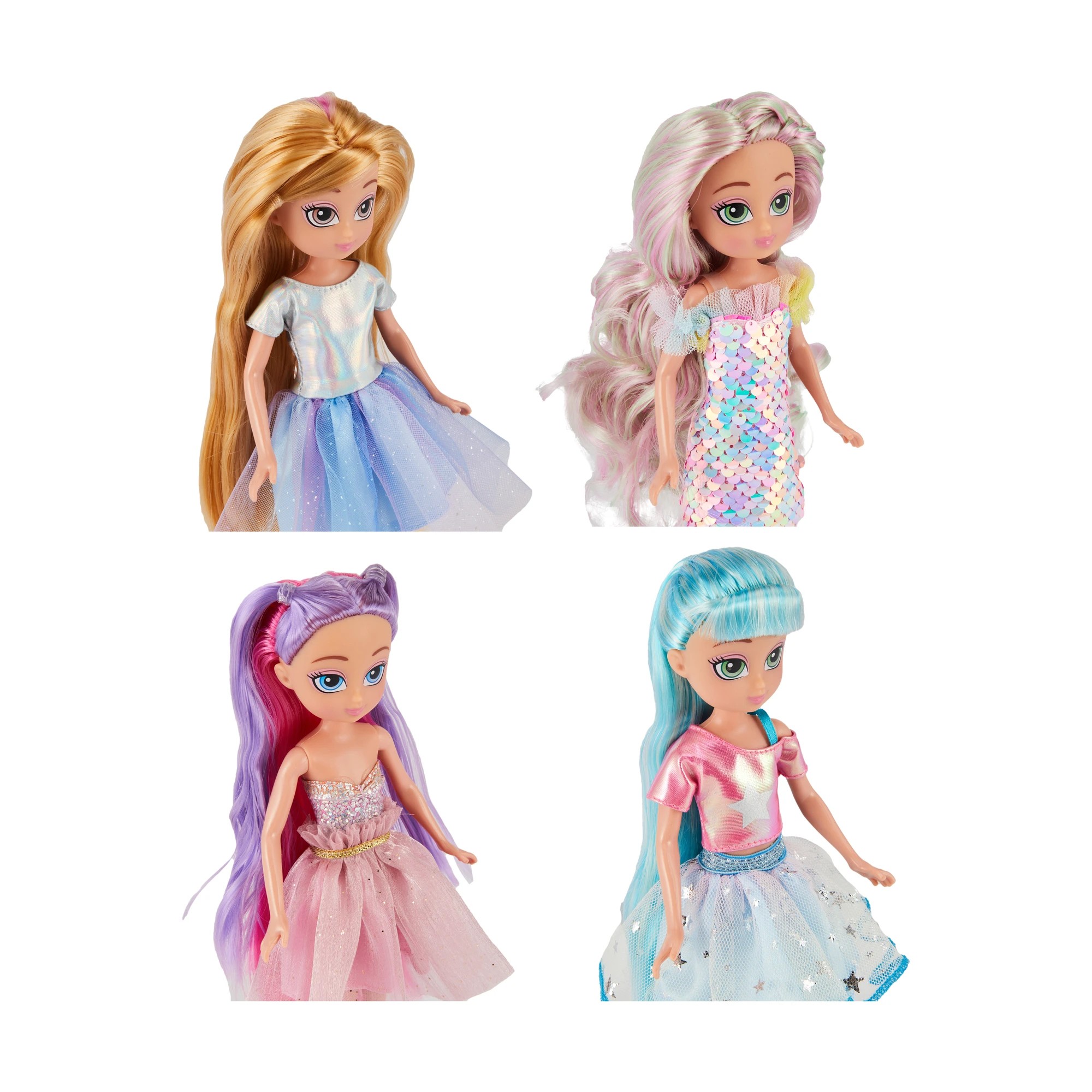 3 4 Piece Fashion Fantasy Doll - Assorted, 3 of 7