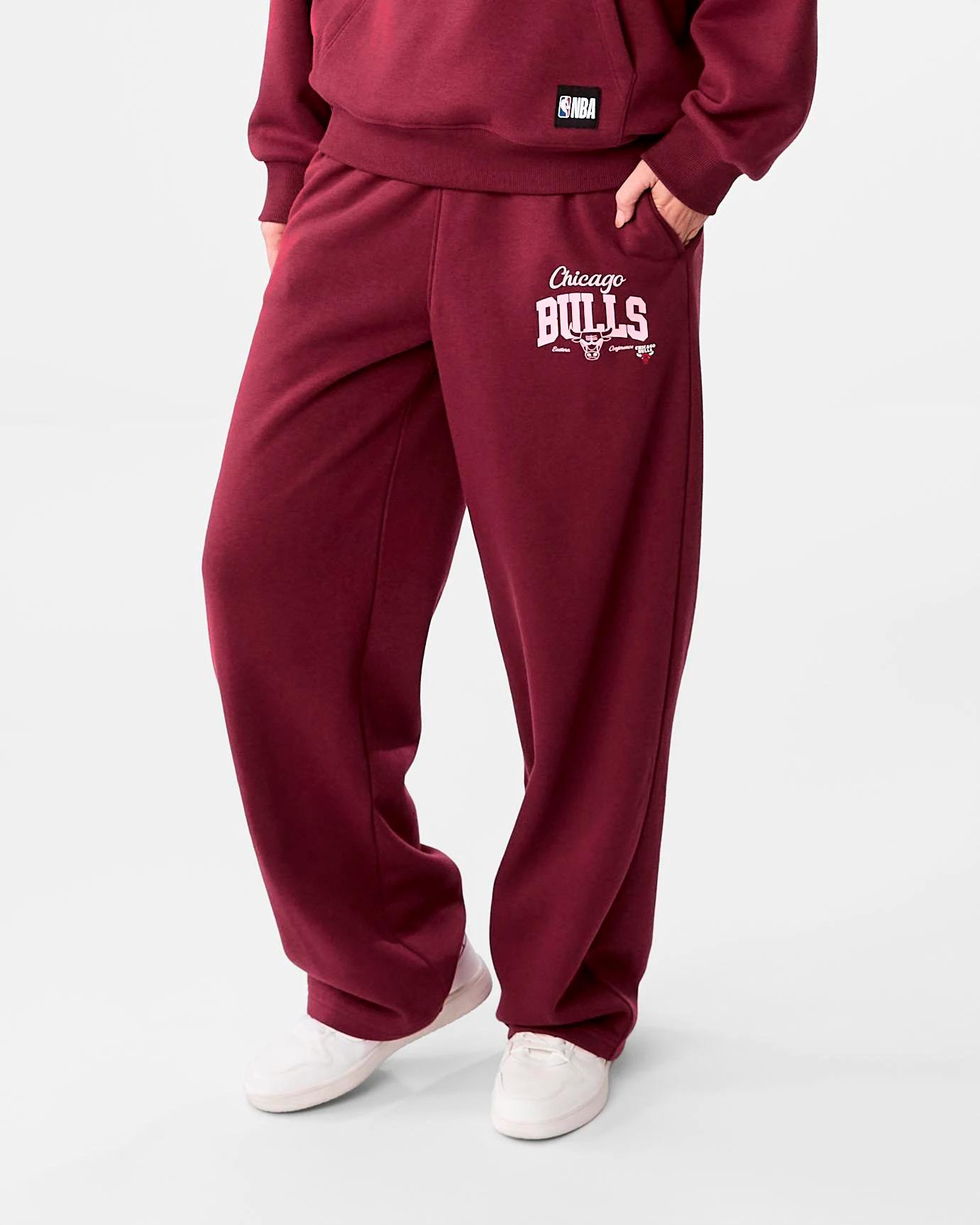 2 Official NBA Adult Lounge Trackpants Bulls 7d6v, 2 of 6