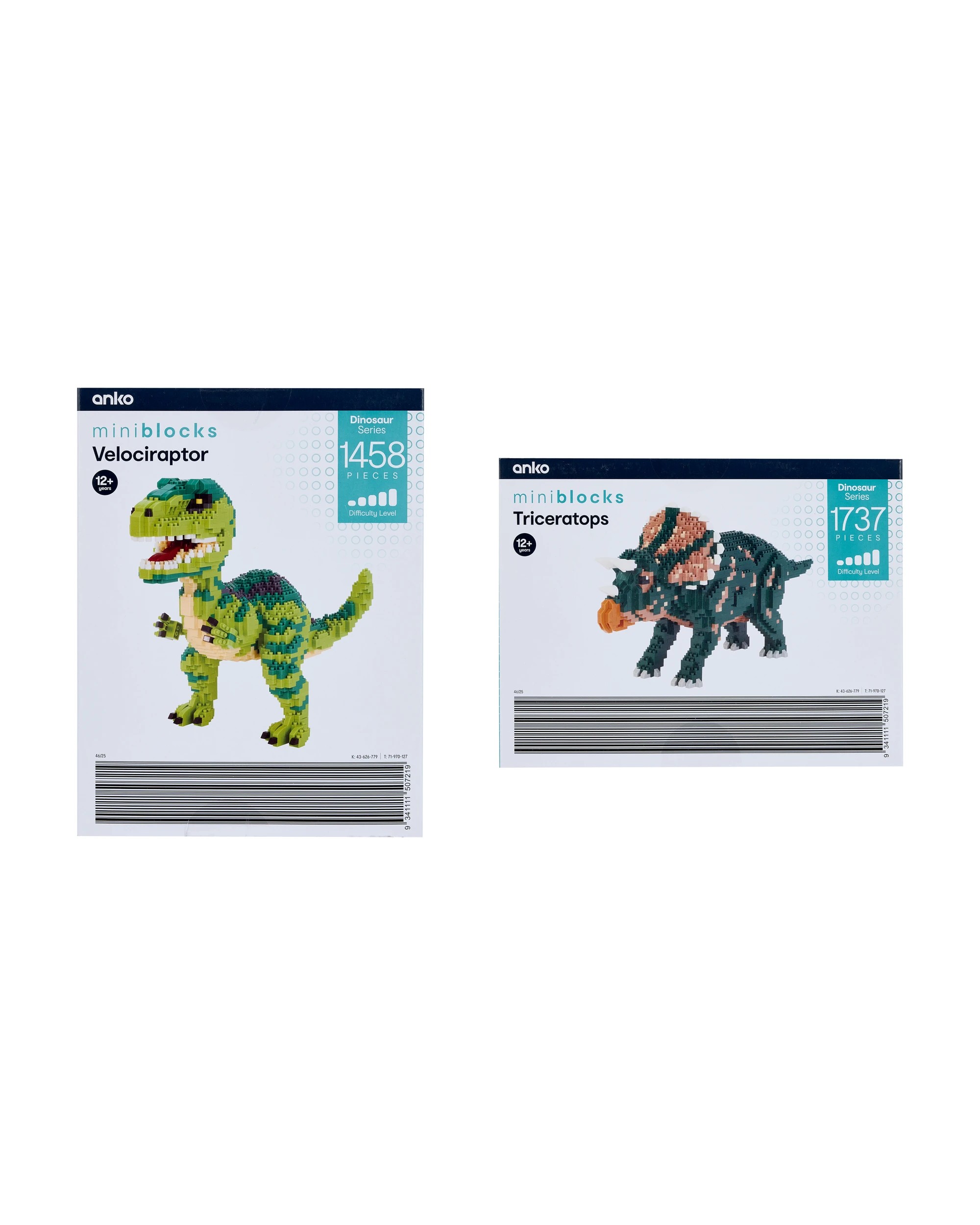 10 Mini Blocks Dinosaur Series - Assorted, 10 of 10