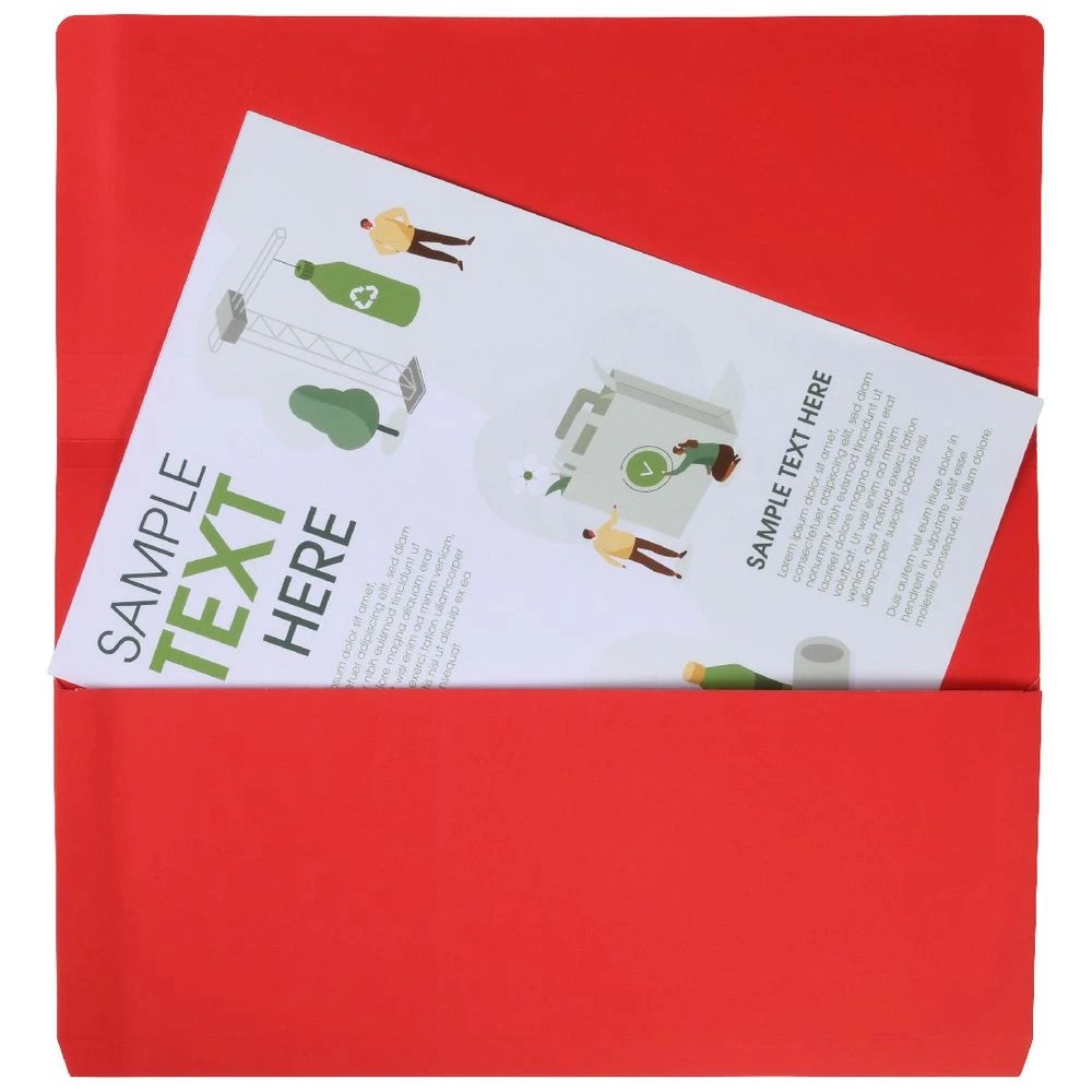 2 J.Burrows Foolscap Document Wallet Assorted 10 Pack, 2 of 4