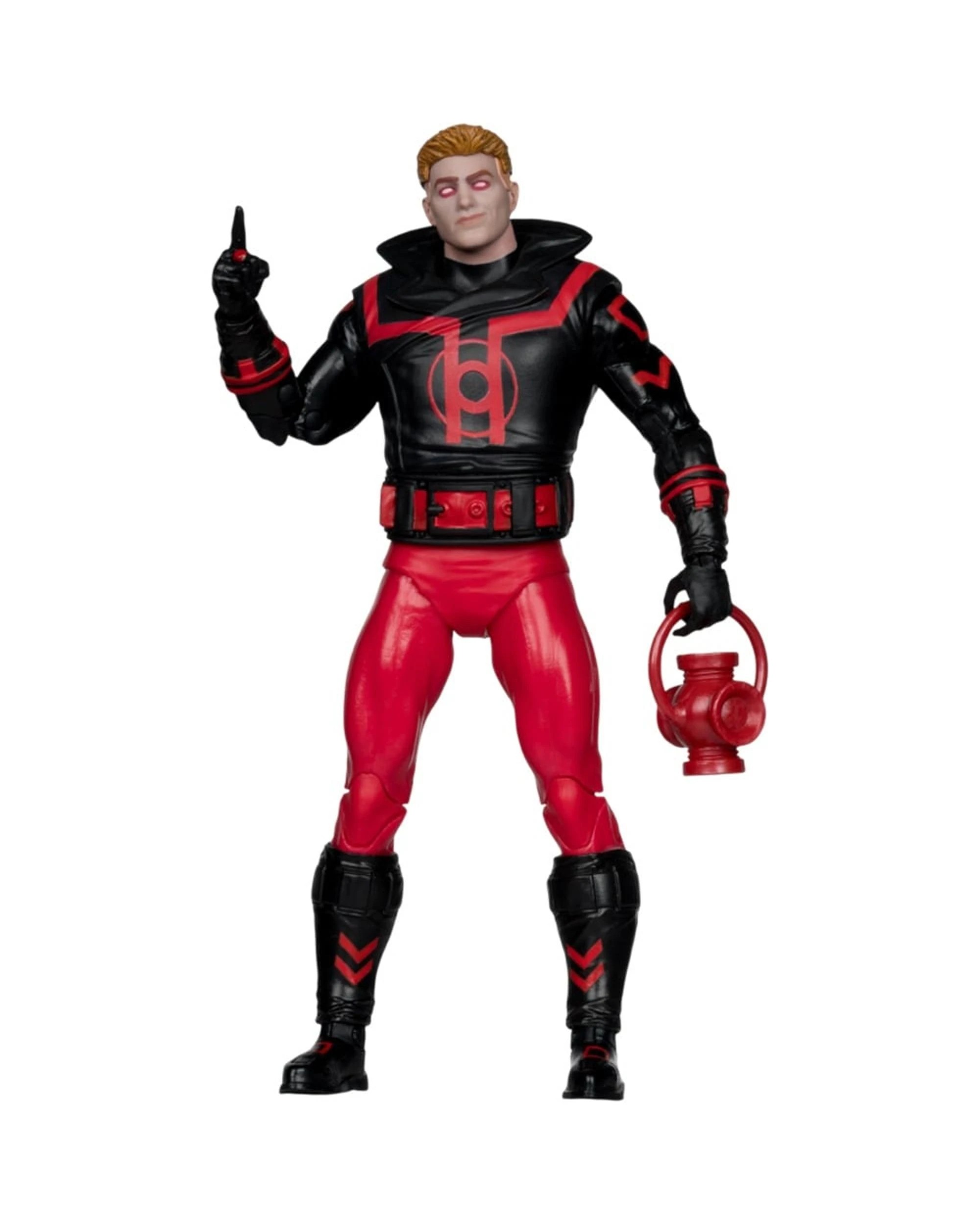 3 DC Multiverse Collector Edition #37 Green Lantern Guy Gardner Red Lantern Red Platinum Edition 7 inch Action Figure, 3 of 7