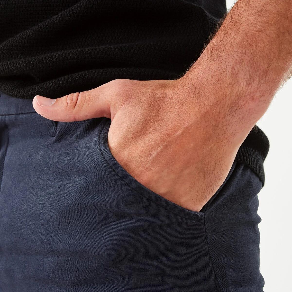 6 Slim Stretch Chino Pants WASHED NAVY, 6 of 6