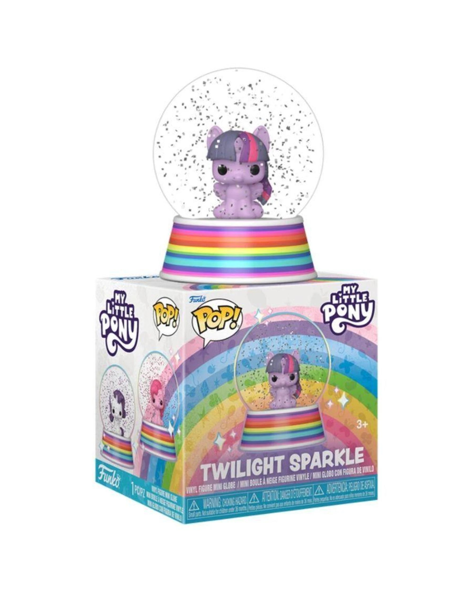 1 My Little Pony Mini Glitter Globes Funko POP! Vinyl Assortment, 1 of 5