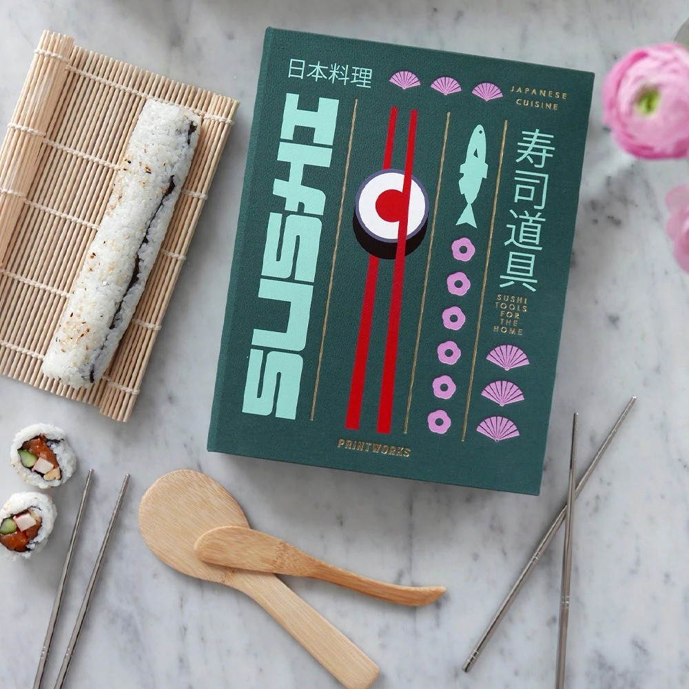5 Printworks The Essentials Sushi Tools - Green, 5 of 5