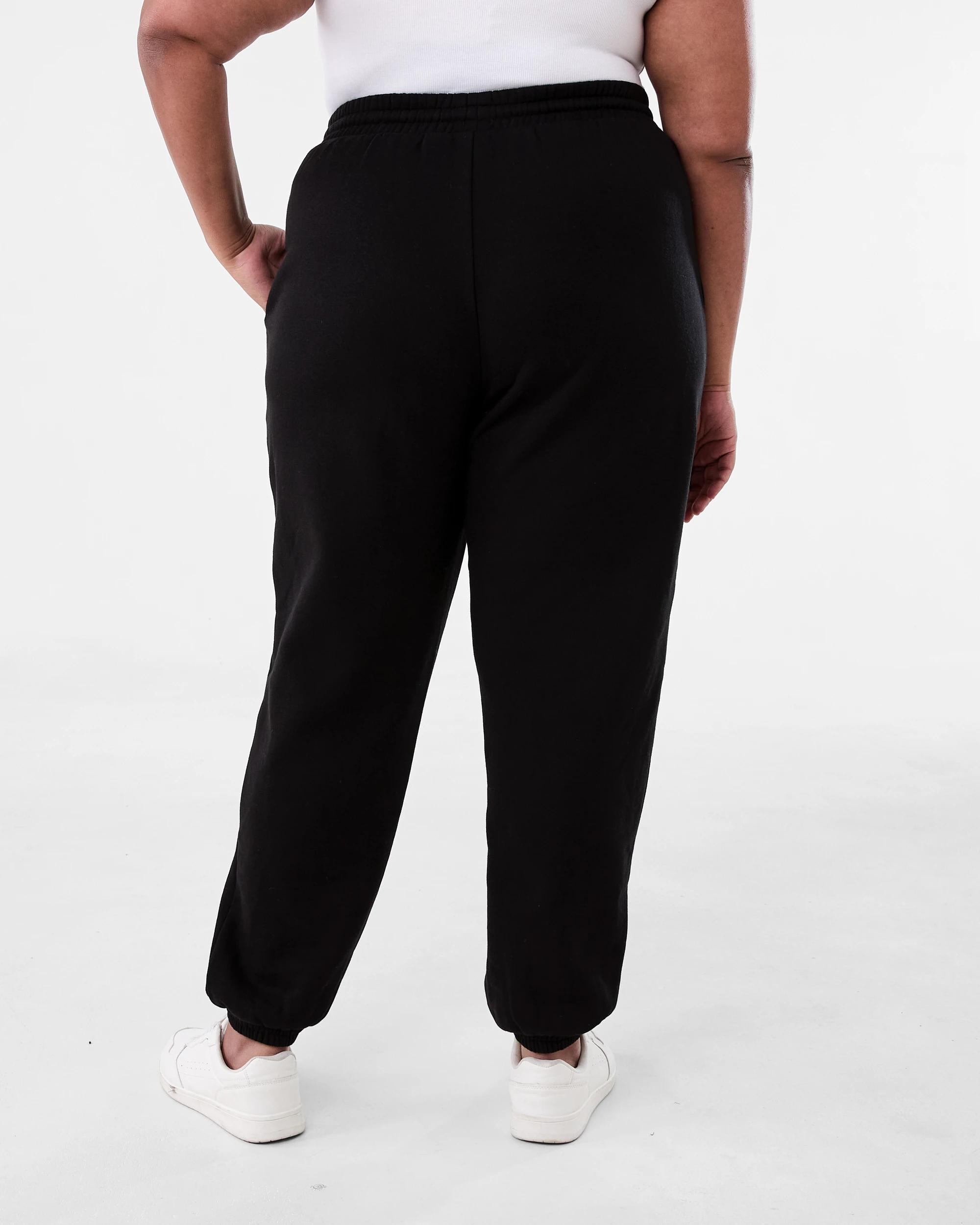 3 Curve Tracksuit Cuff Joggers Black, 3 of 5