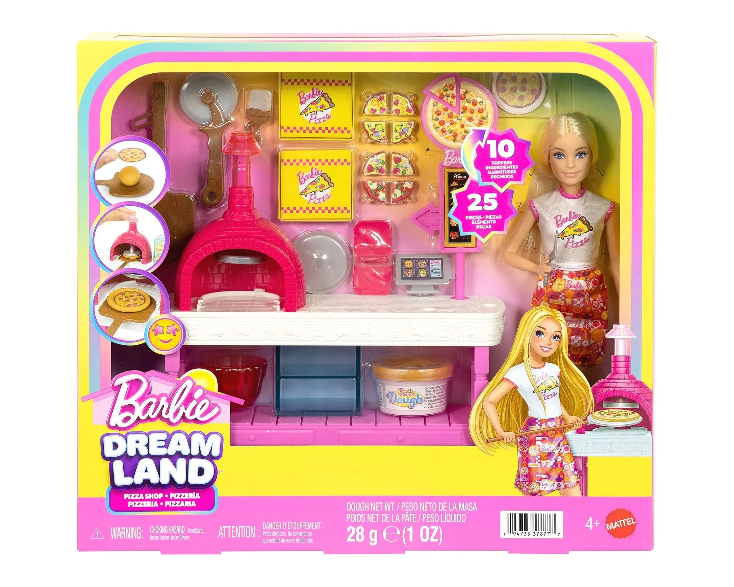 Barbie - Pizza Shop Playset Pizza Making Station - Mattel - Kmart