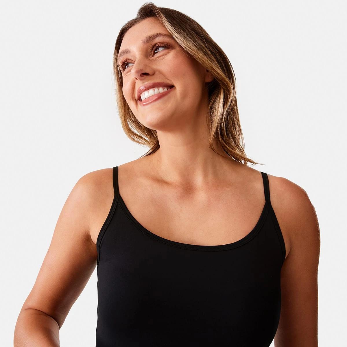 5 Sleeveless Luxe Cami Black, 5 of 7